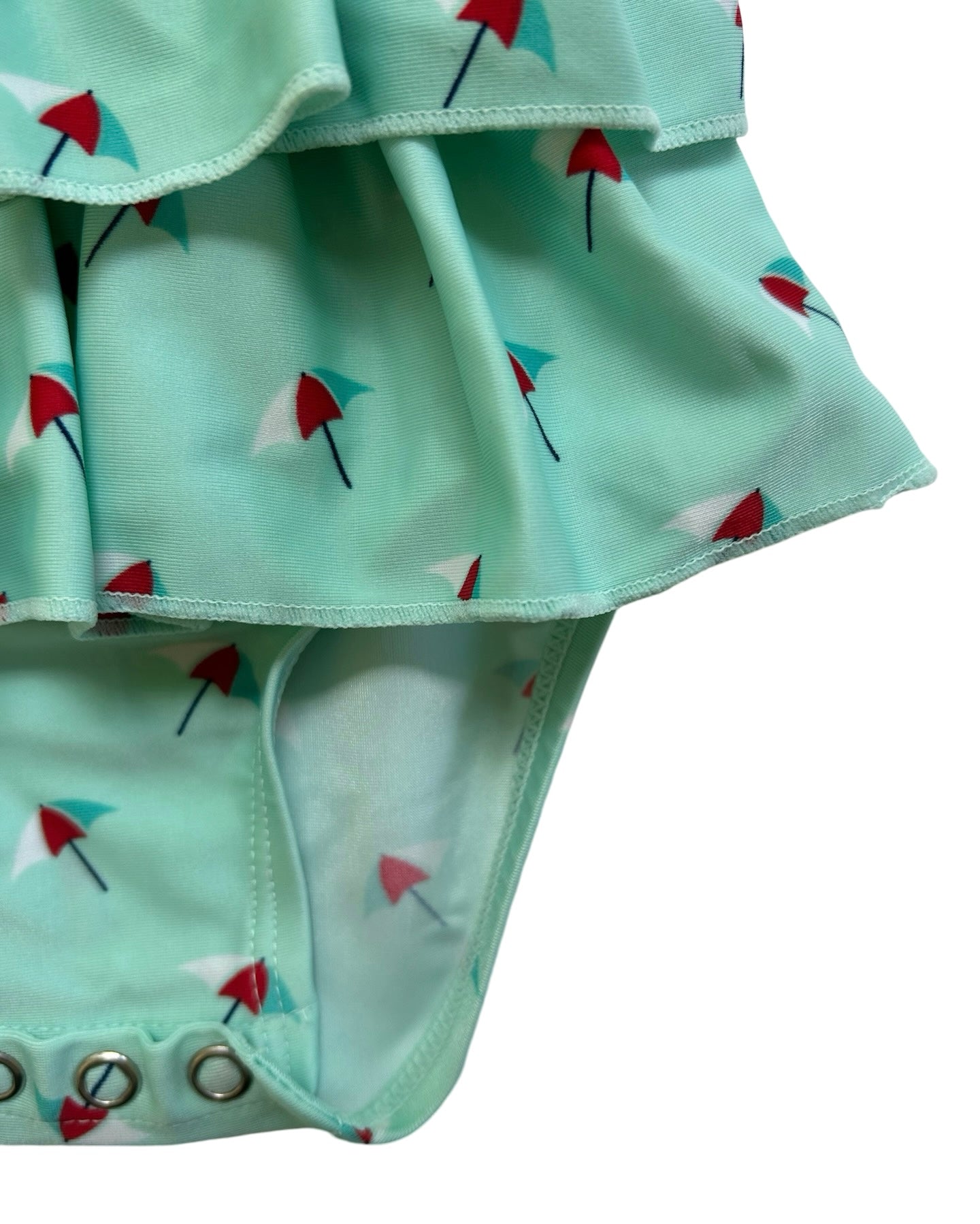 3M - 6M Baby Girl Cat & Jack Target Hose Brand Blue Umbrella ☂️ ☂️☂️ Infant Swim Suit One Piece.