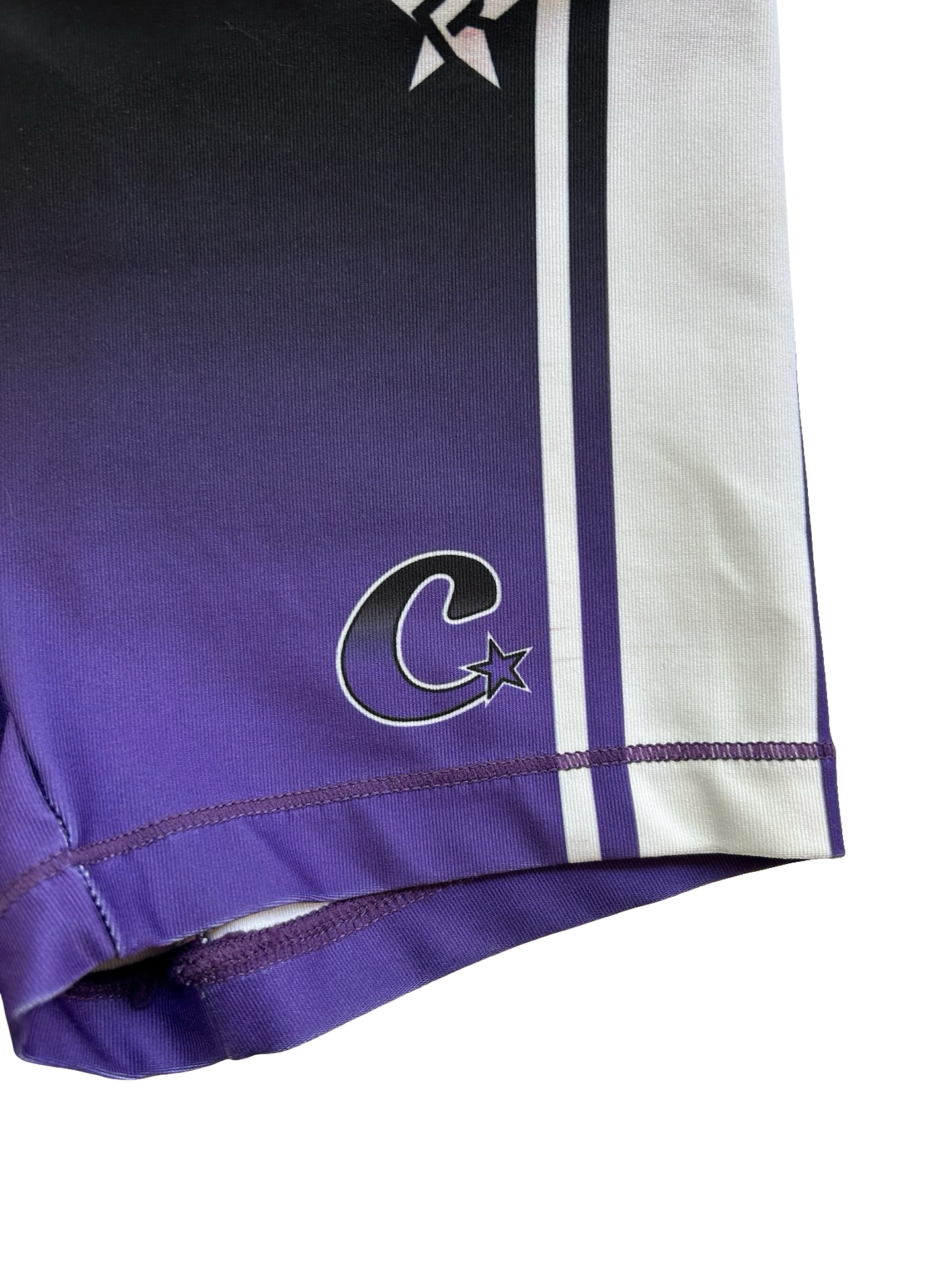 YXS 6 Youth Girls Cheerleaders Uniform Outfit Costume CHARLOTTE ALLSTARS Set 2 Piece.