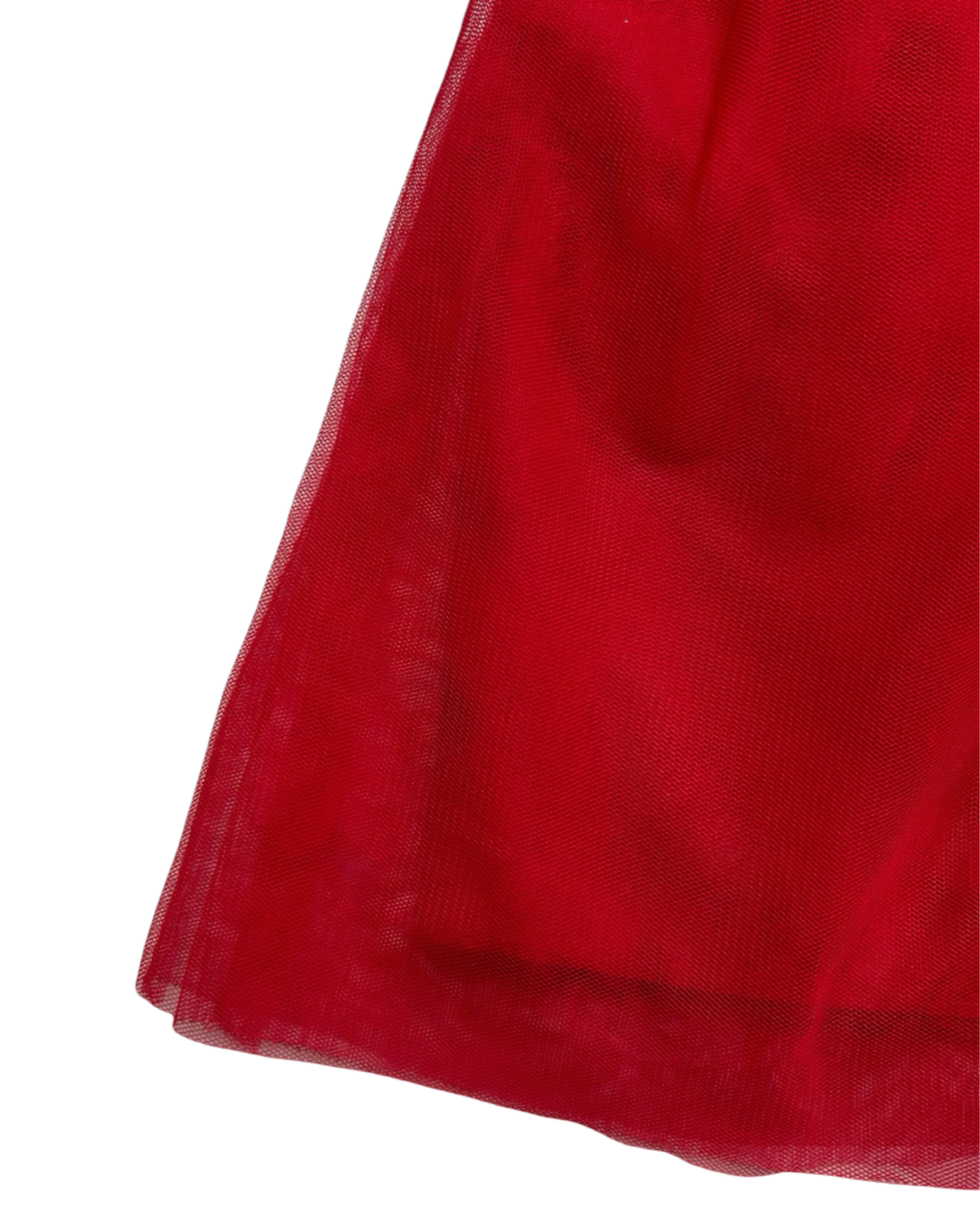 S 6/6X Toddler Girls Cat & Jack Sleeveless Tulle Sequins Red Holiday Dress.