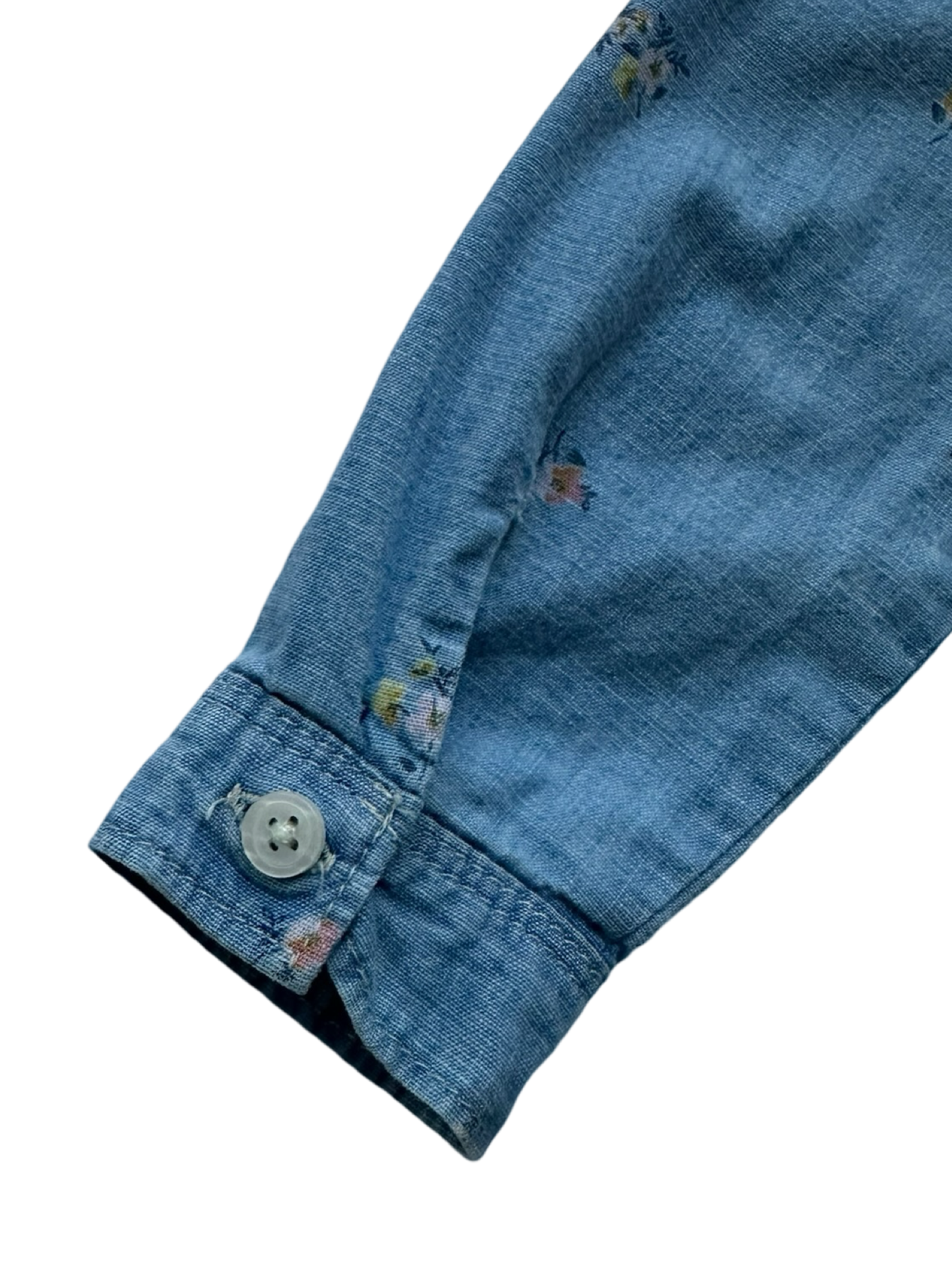 2T Toddler Girls OshKosh B’gosh Floral Long Sleeve Blouse.