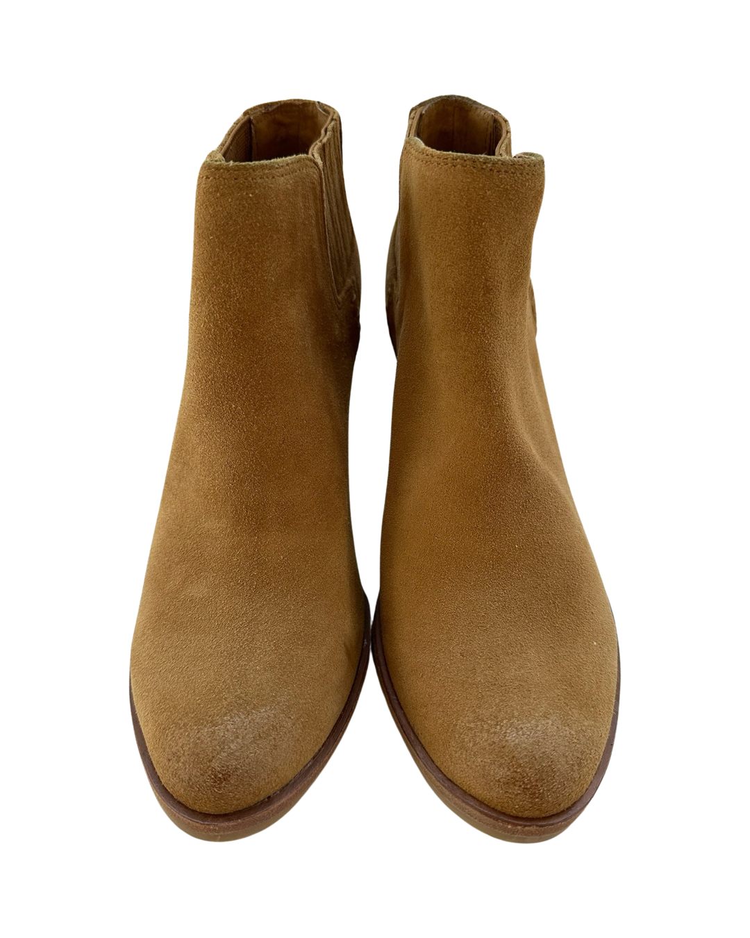 Steve Madden Womens Size 6.5 Brown Leather Tinker Booties Tan Cognac Color