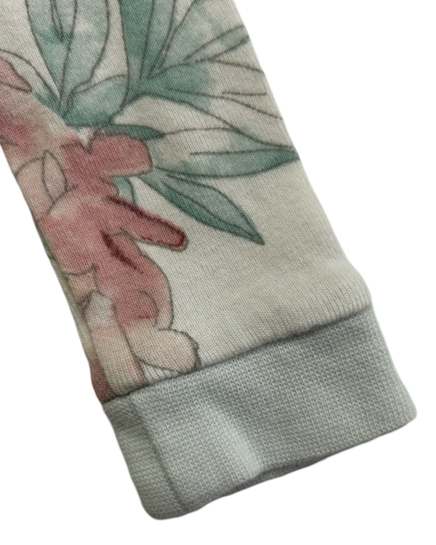 18M Baby Girl Burt’s Bees Baby Floral Pjs.