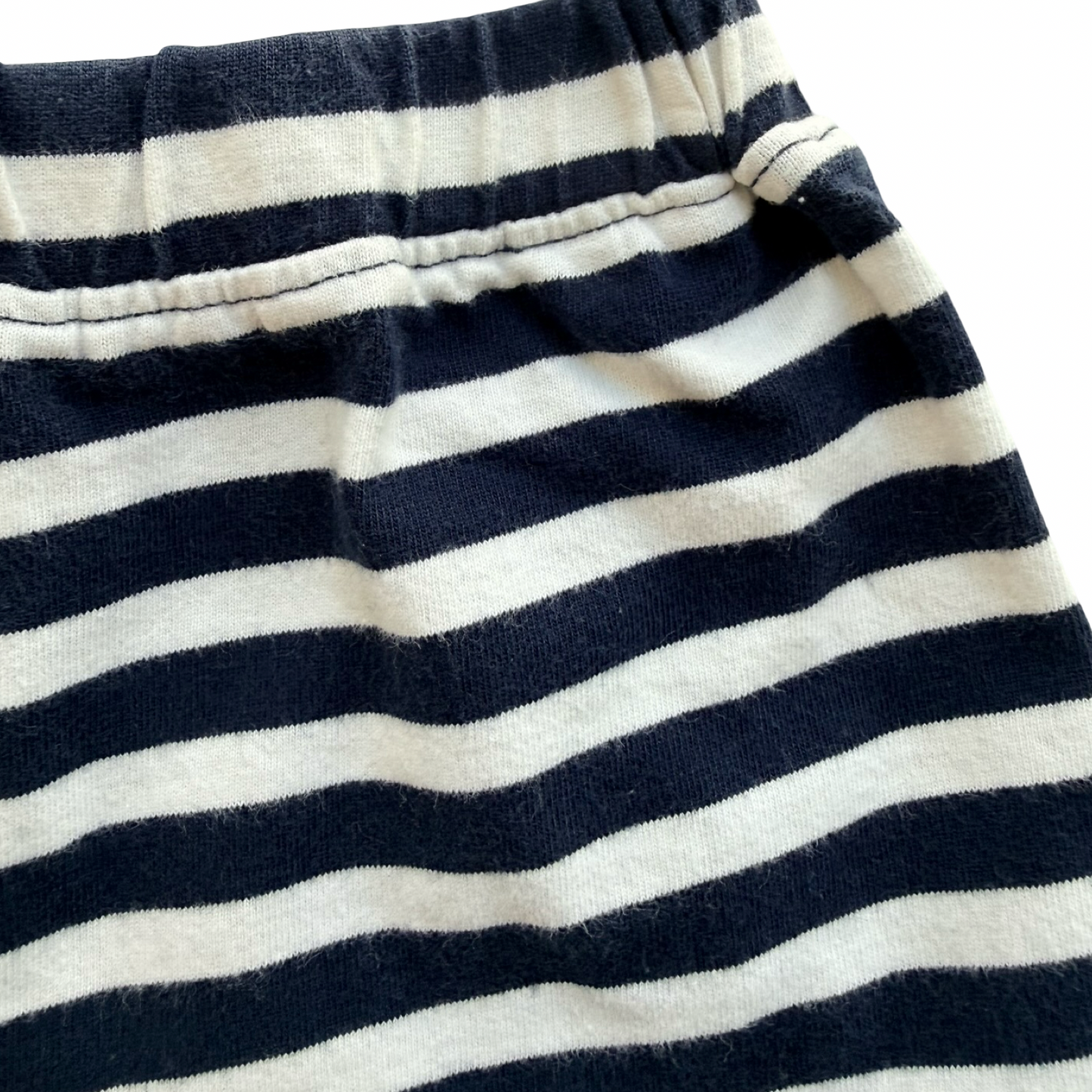 3T Toddler Girl Crewcuts Navy / White Striped Nautical Shorts