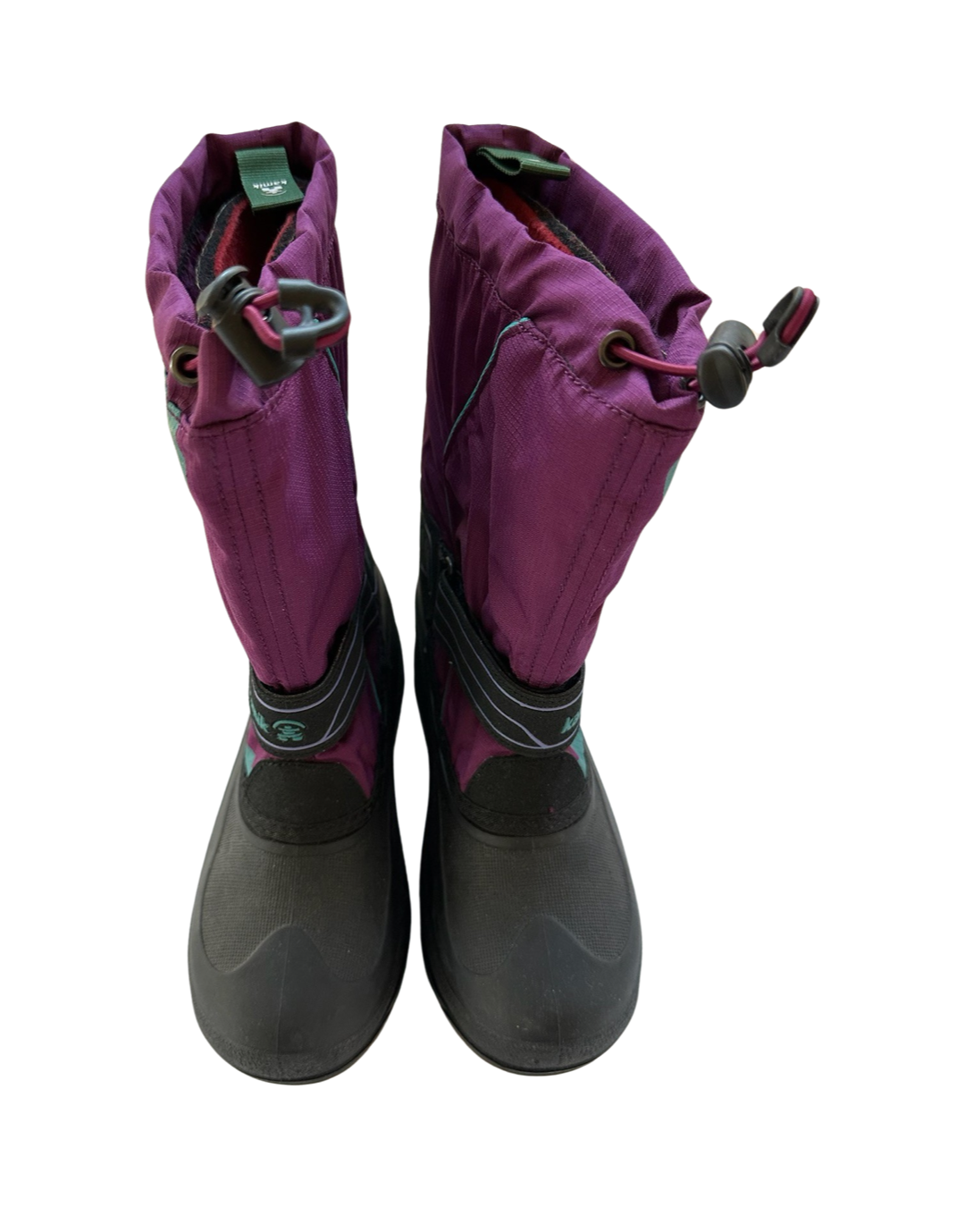 Youth Girls Size 3 Purple & Teal Kamik Winter Snow Boots