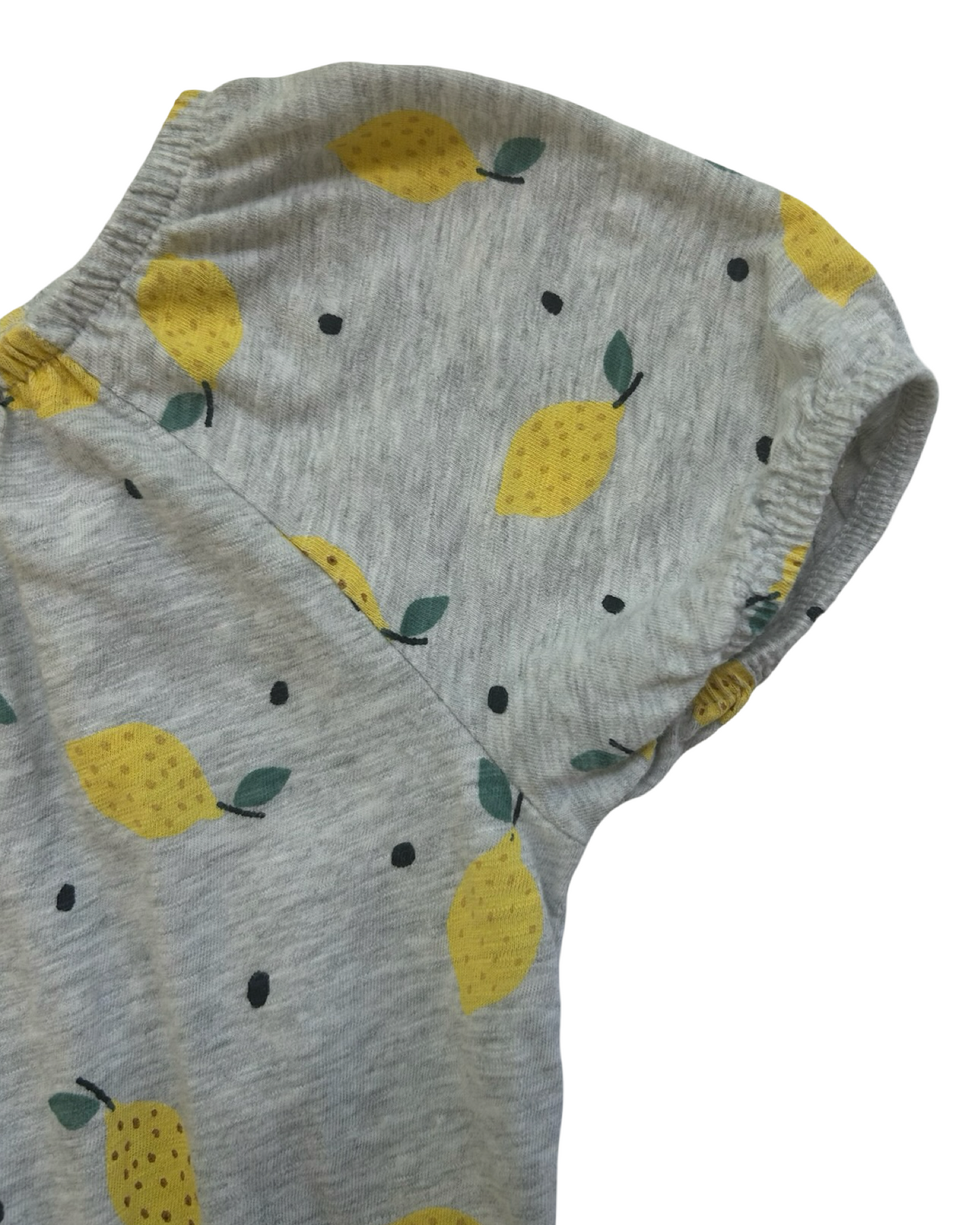 4T Toddlers Girls Old Navy Lemon 🍋 Printed Ruffle Romper.