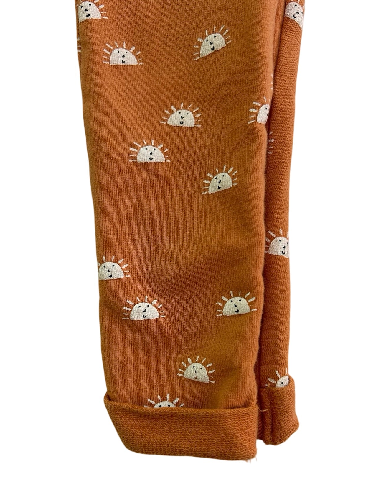 12M Focus Kids Sunshine Romper Baby Girls, Orange Short Sleeve and Pocket