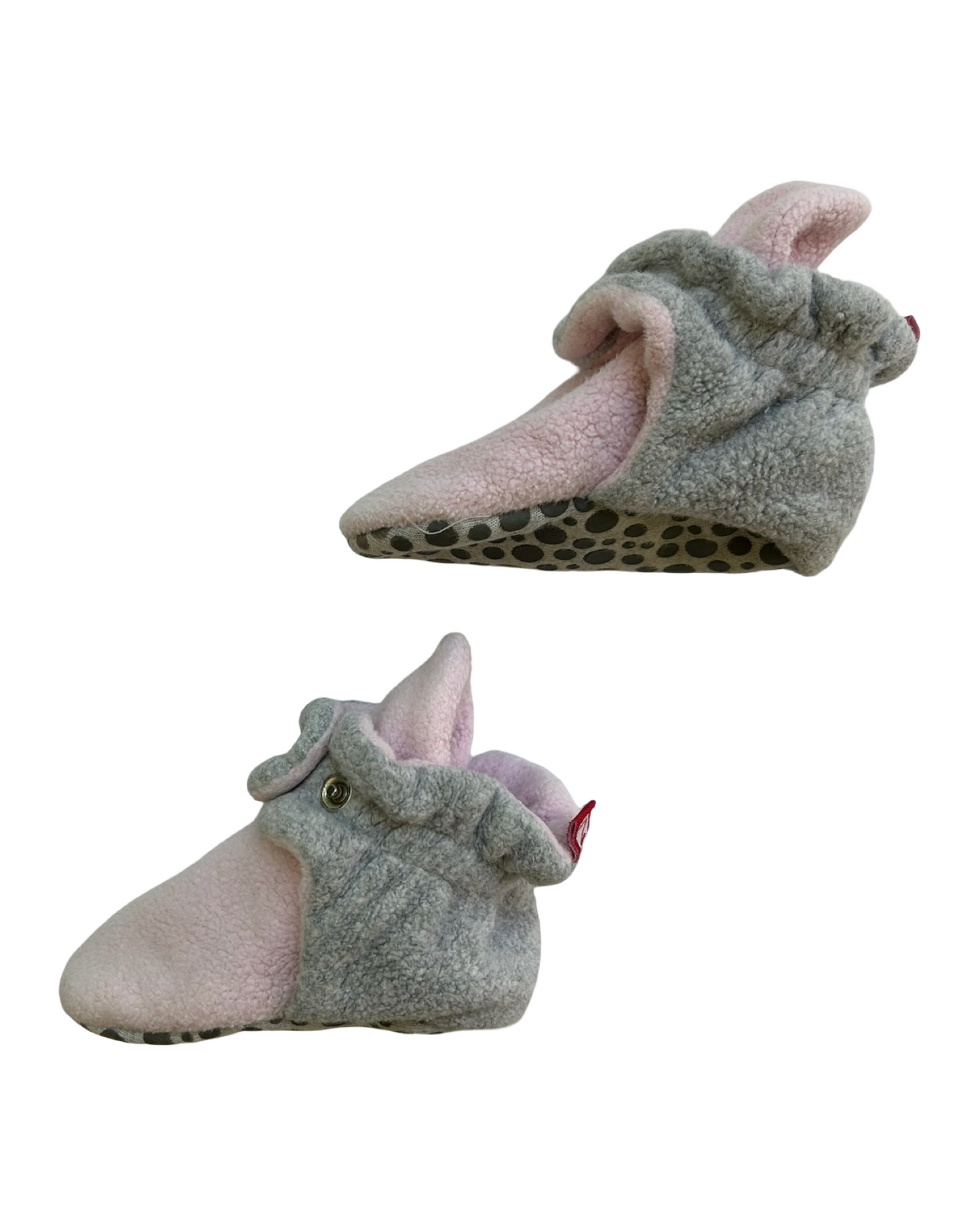 18M Baby Girls Zutano Cozie Fleece Booties Slippers