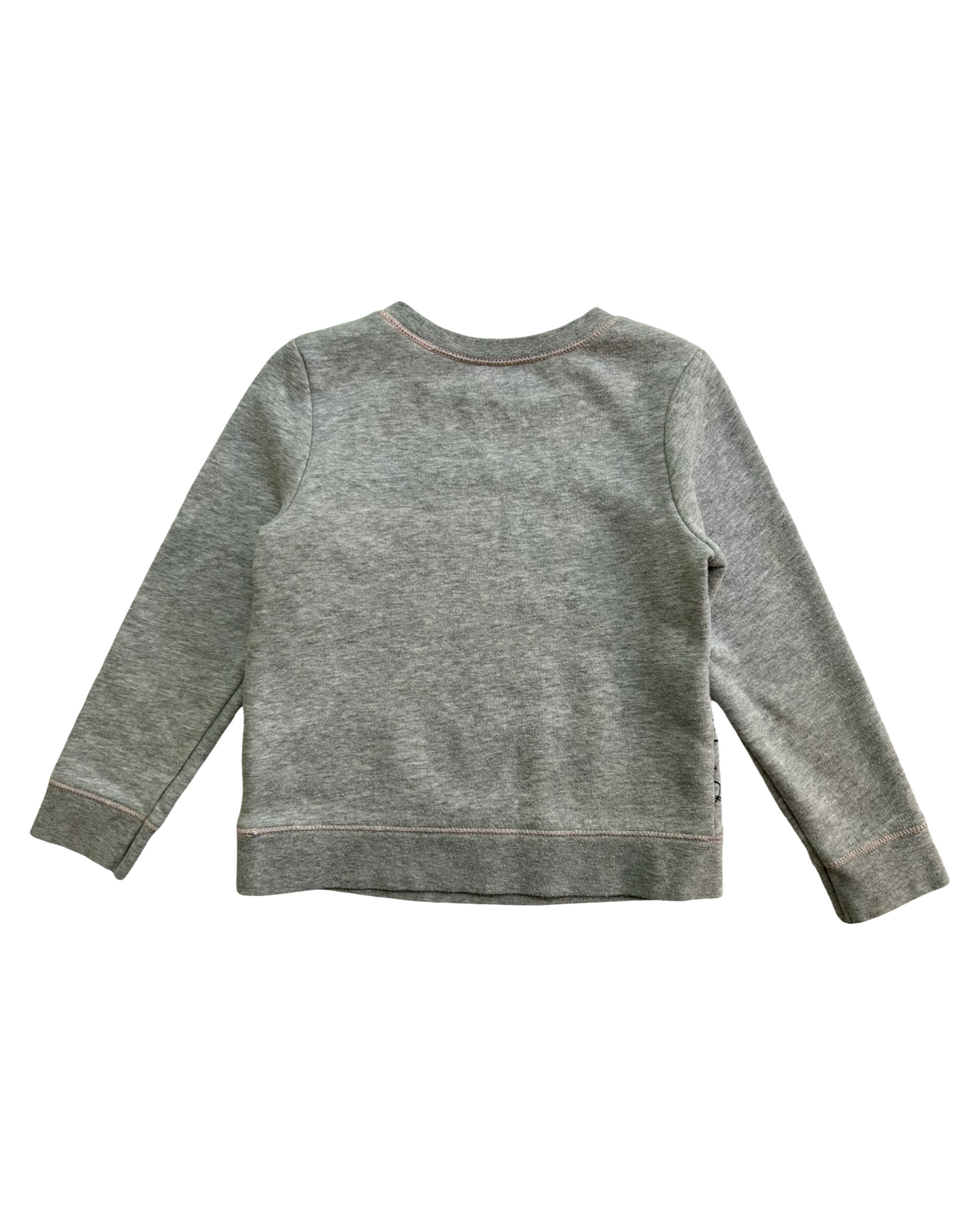 4T Toddlers Girls Cat & Jack Crewneck Fleece Pullover Sweatshirt Cat Design.