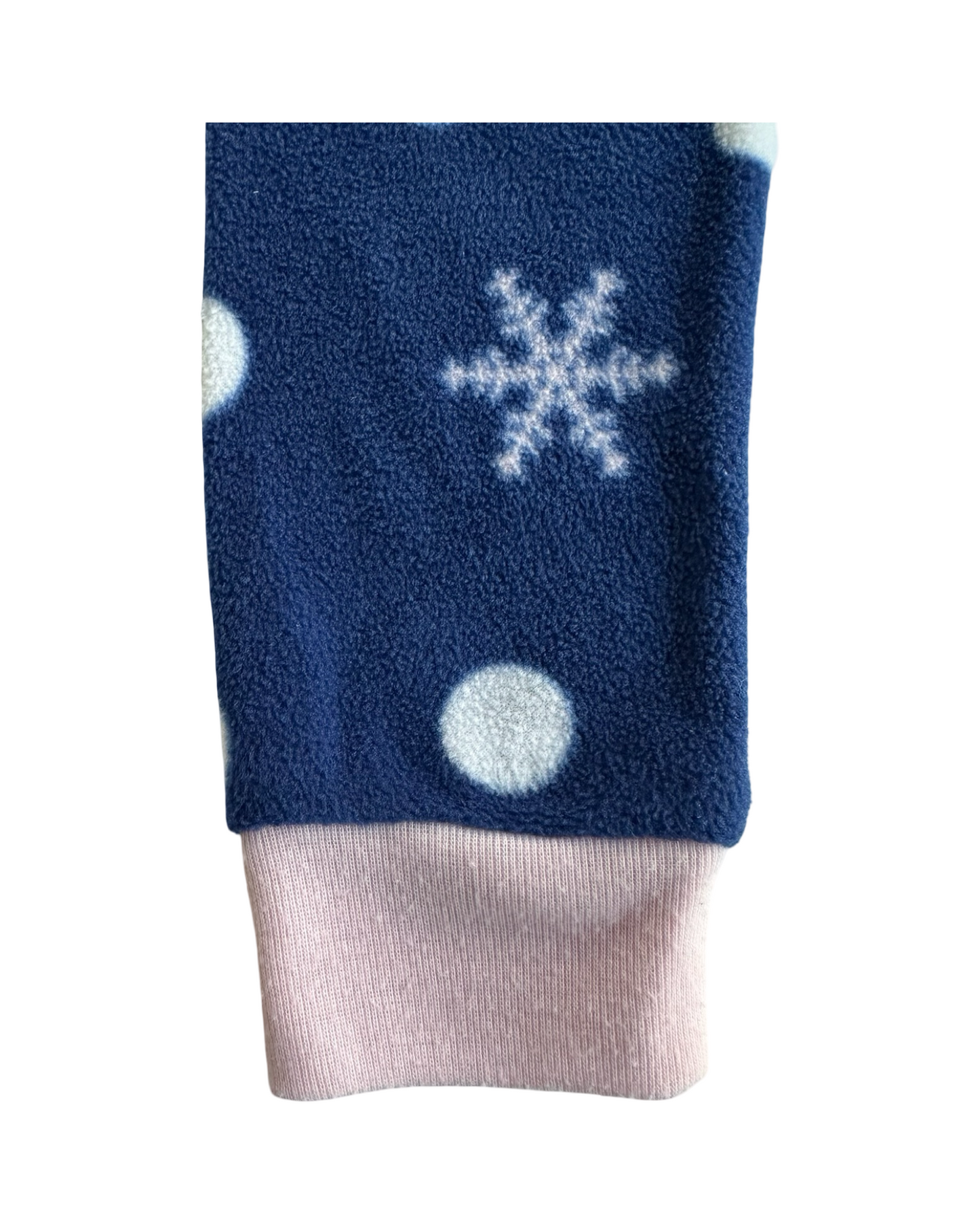 S (6/6X) Toddler Girls Komar Kids Fleece Long Sleeve, Zipper- Front Pajama