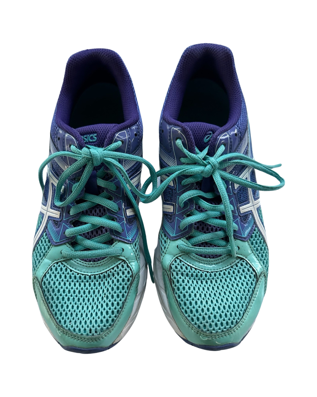 Asics Women's Size 8.5 Turquoise / Purple Acai Gel Contend 3 Running Sneakers