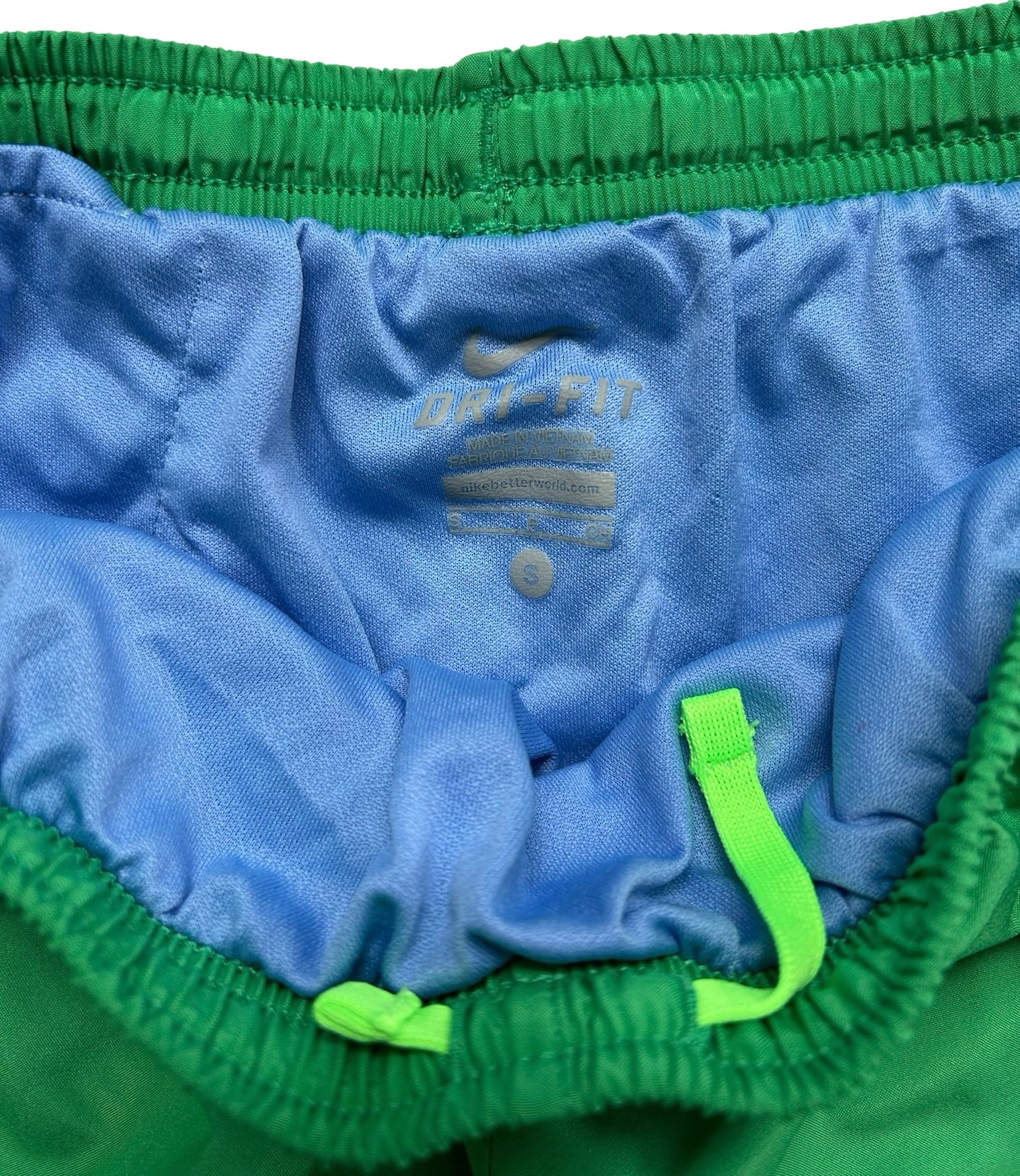 S (8-10 Years) Youth Girls Nike DRI-FIT Athletic Running Girls Shorts.