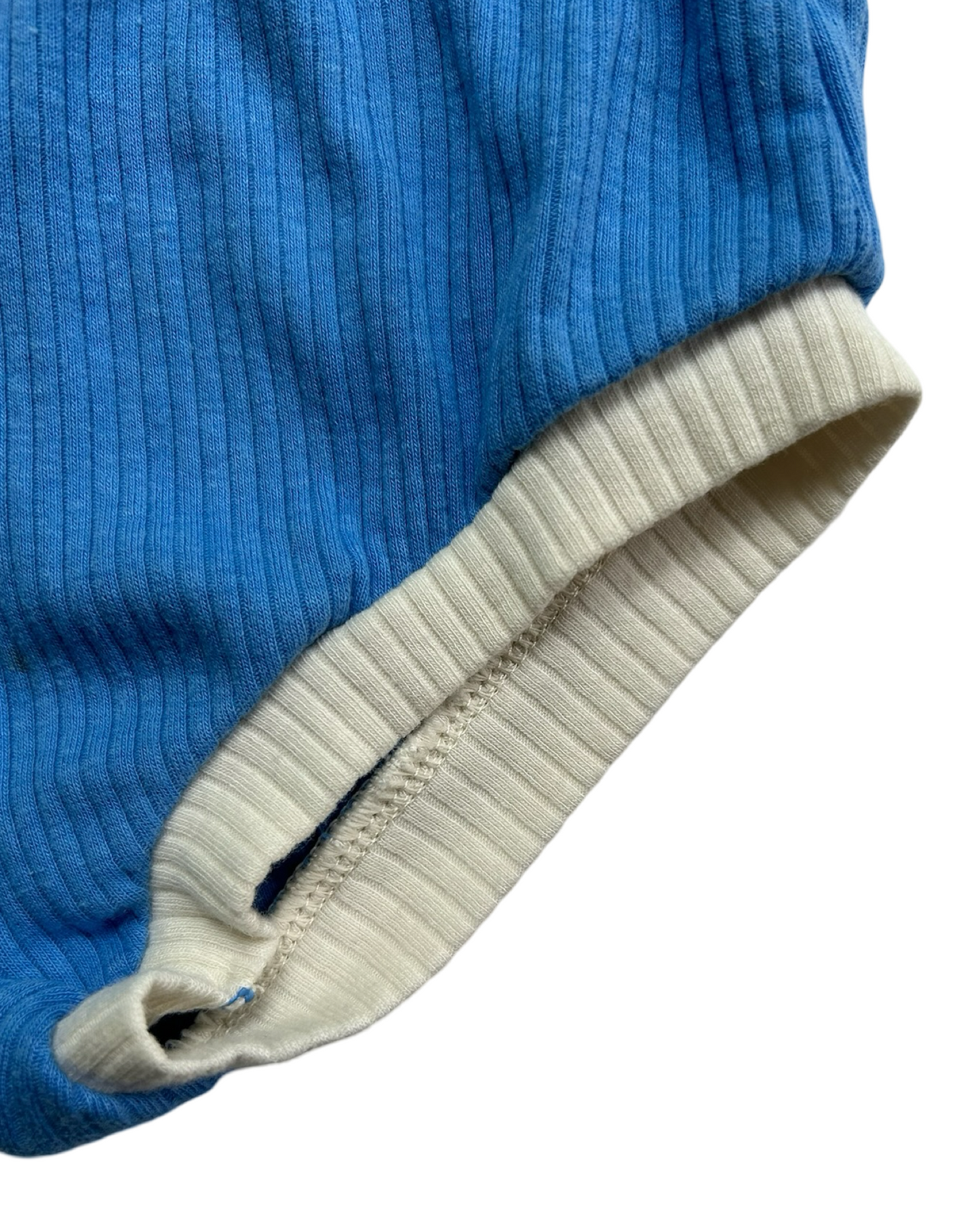 6M-9M Baby Boy Cat & Jack Blue Summer Outfit 2 Pieces Set.