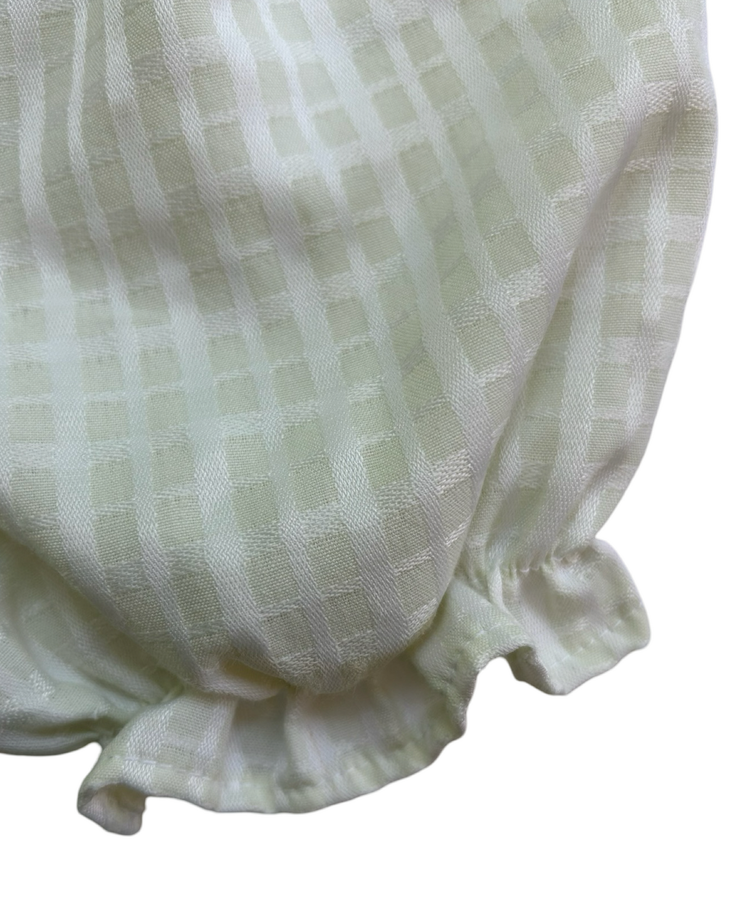 6-9M Baby Girl Green Classic B.T. Kids Smocked Floral Peter Pan Collar Dress