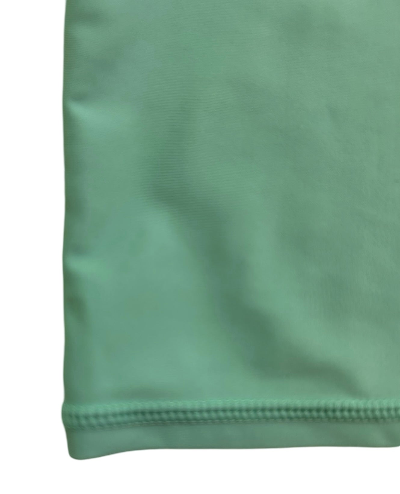 6-12M RuggedButts Baby Boy Green RashGuard Shirt Swimsuit.