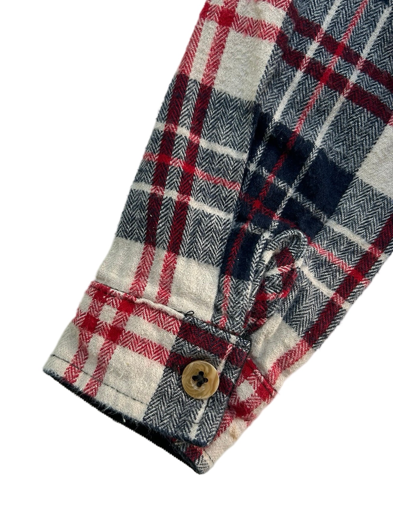 18M-24M Baby Boy Little Bipsy Long Sleeve Plaid Shacket Top