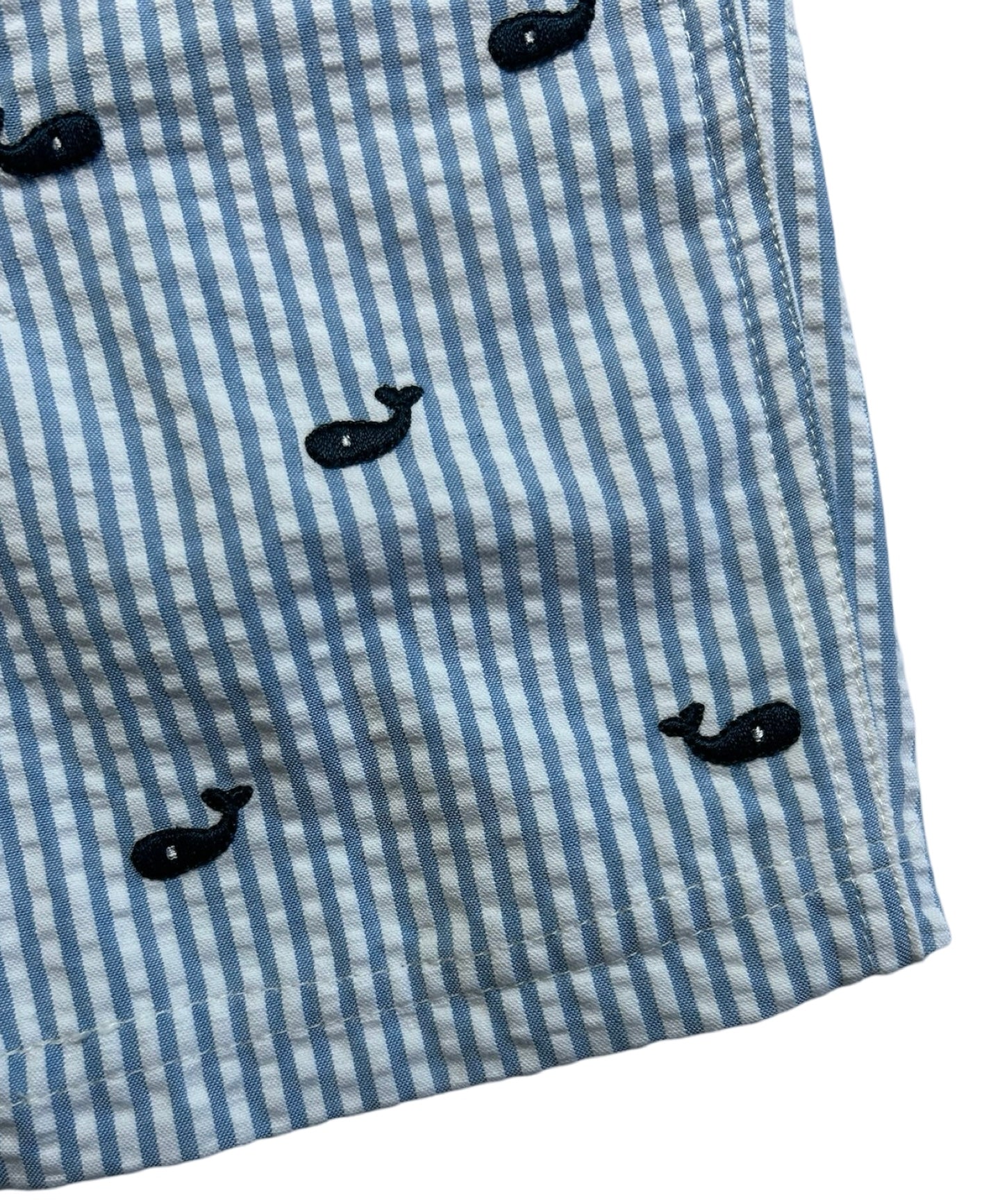 18M Baby Boys Little Me Polo / Short With Embroidered Whales 🐳 🐳 2 Pieces Set