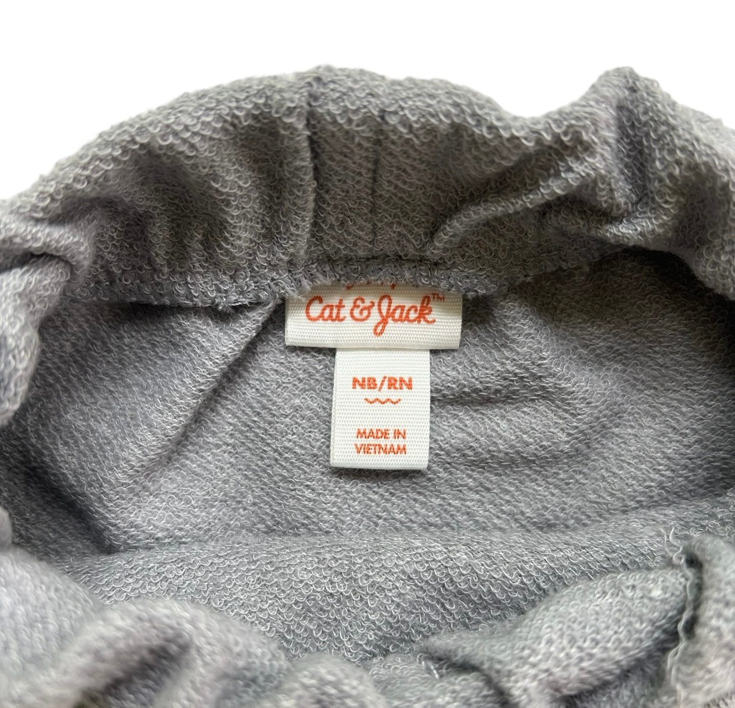 NB / RN Baby Boy Cat & Jack Grey Bubble Shorts