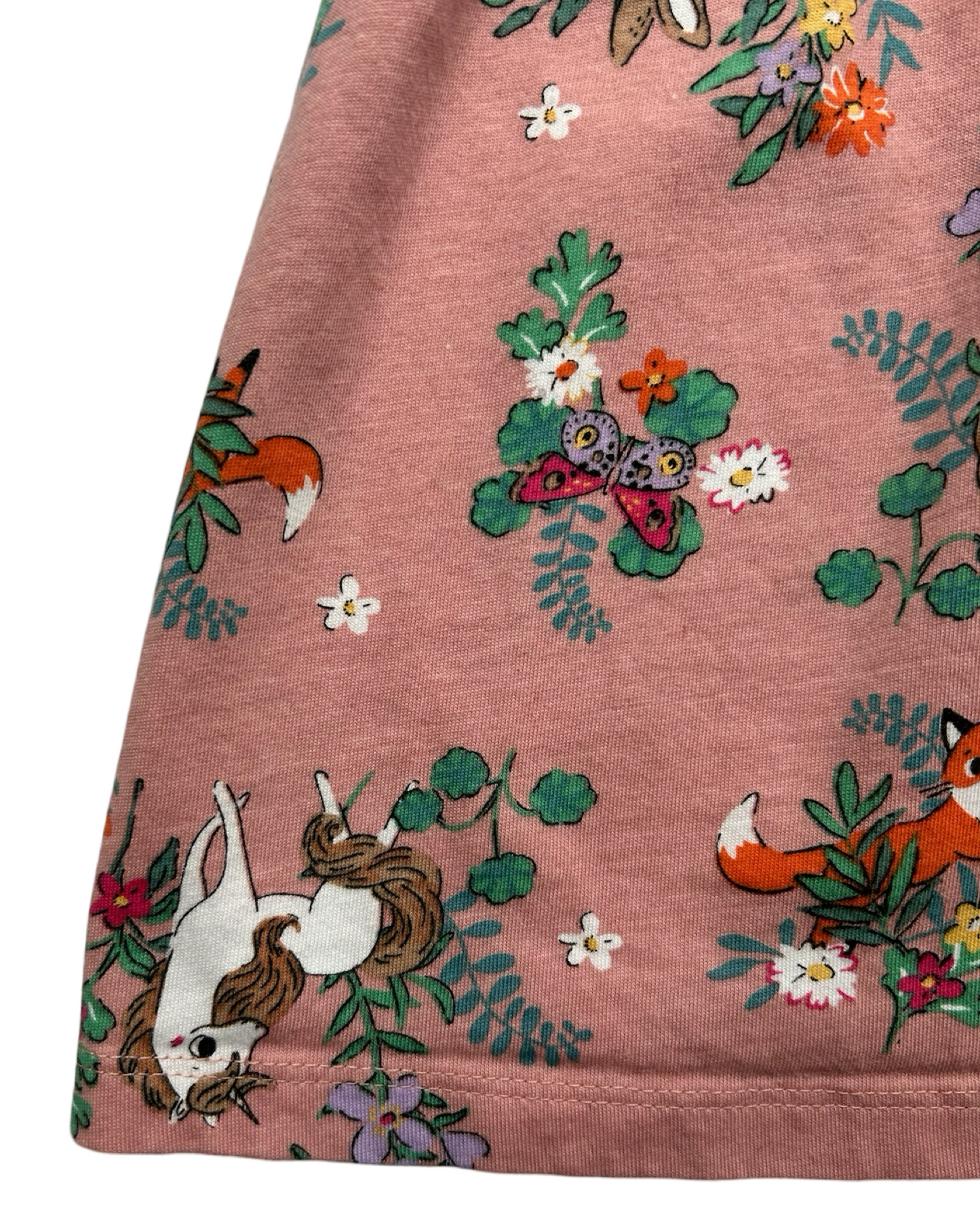 3T / 4T Toddler Girl H&M Dusty Rose Pink Unicorn Tank Dress