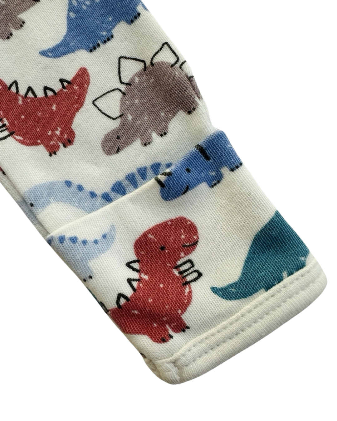 0-3M Baby Boy E=MC2 Magnetic Dinosaur Sleeper PJs