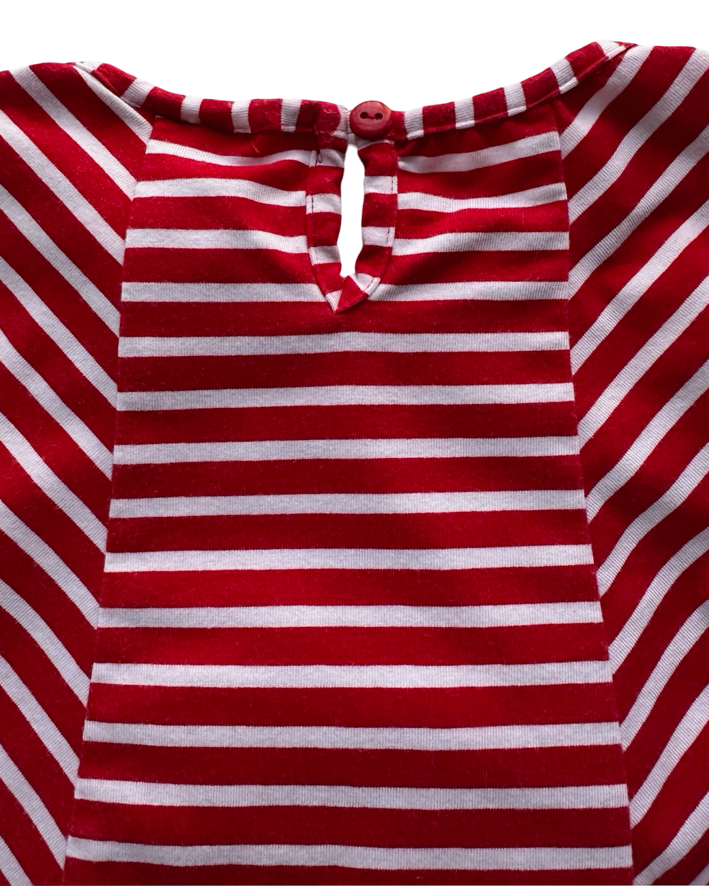 4T Toddler Girl Rare Editions Holiday Tunic Top Striped Christmas Santa Claus š
.