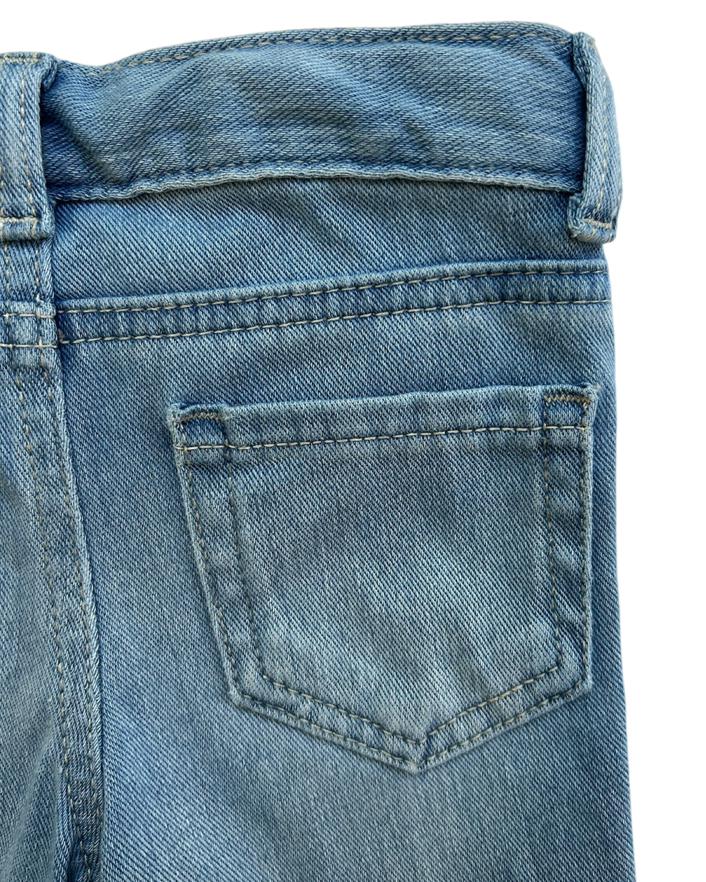 3T Toddler Girls Cat & Jack Jeans Pant Adjustable At The Waist.