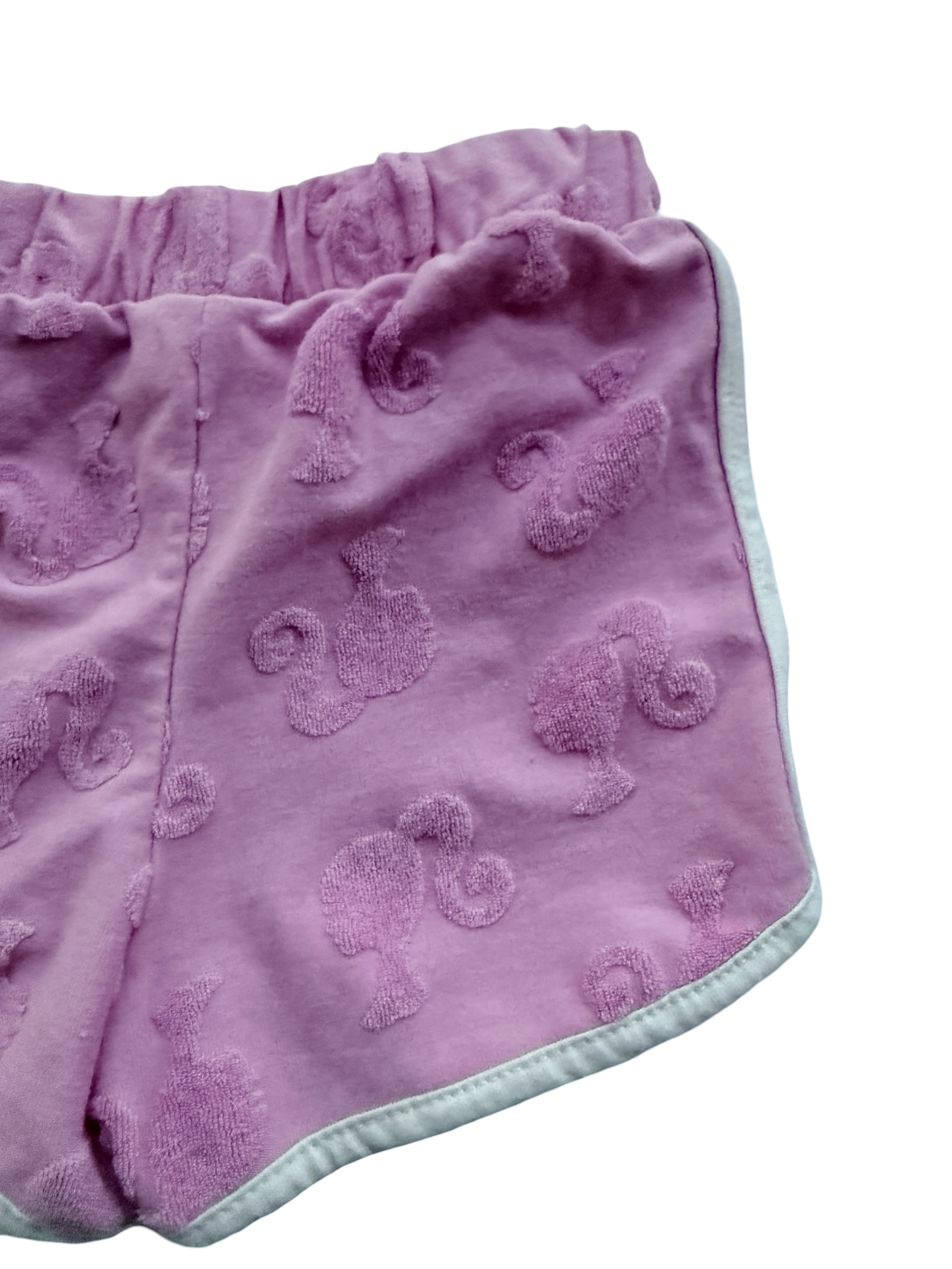 3T Toddler Girls Pink Barbie Retro Shorts