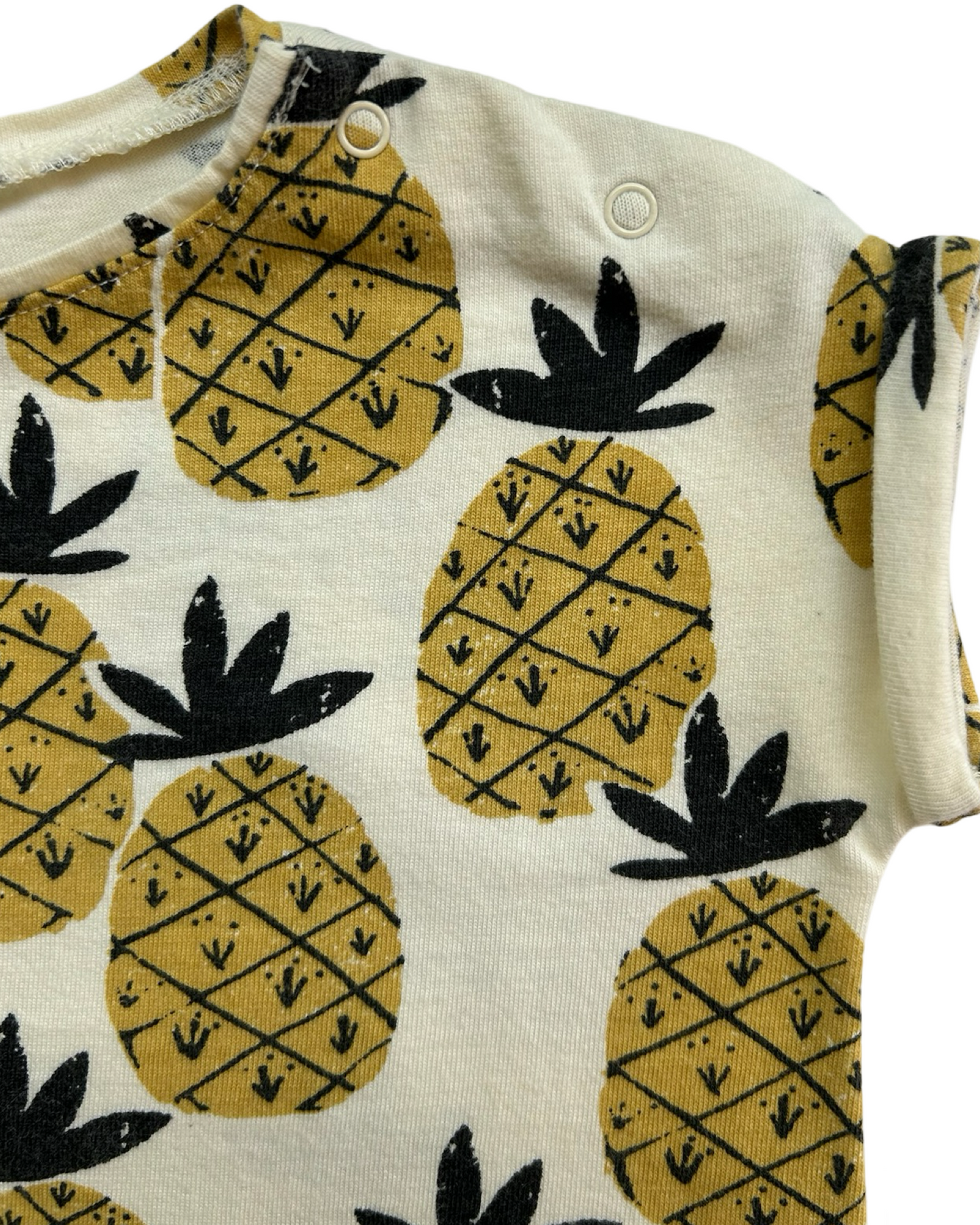 6M-9M Baby Boy Next UK Pineapple Shortie Romper