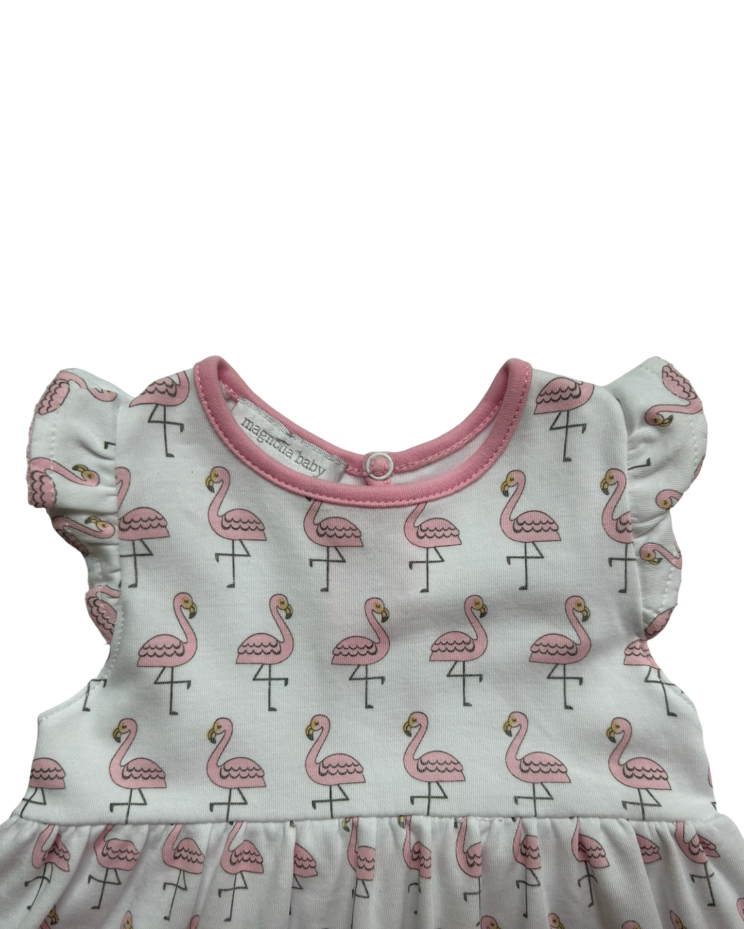 NB Baby Girls Magnolia Baby Flamingo 🦩🦩🦩Ruffles