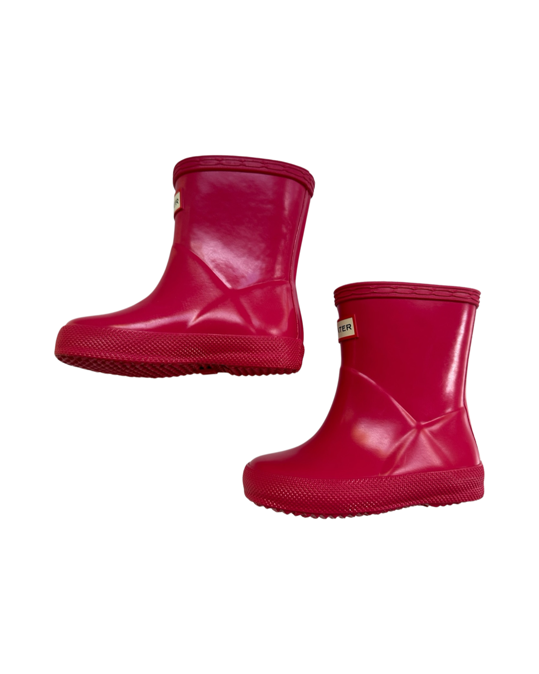 6C Toddler Girl Fuschia Pink Hunter Rain Boots