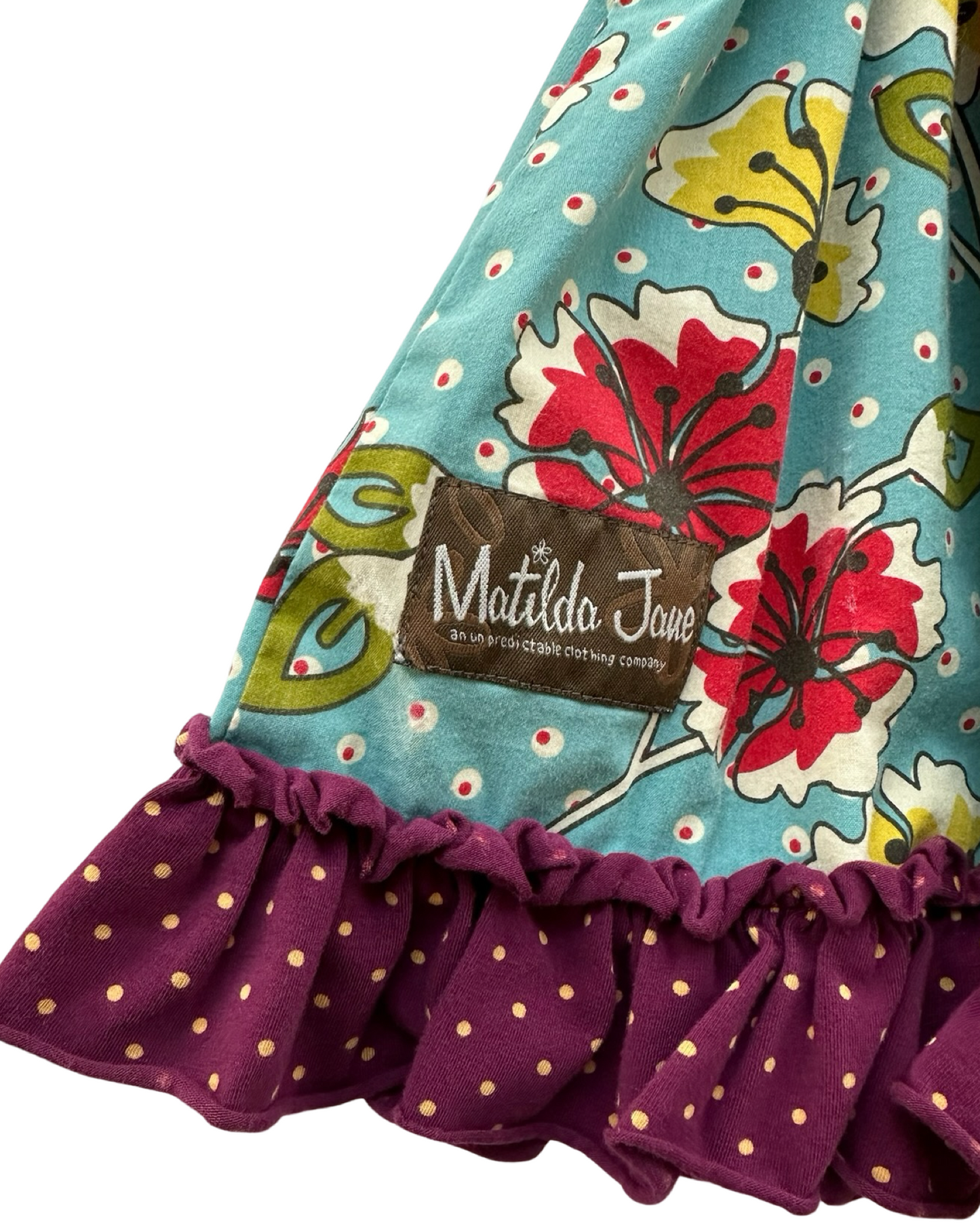 4T Toddler Girl Matilda Jane Paint By Numbers Hot Air Balloon Apron Dress