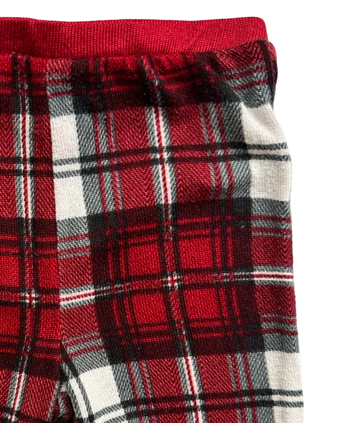18M Baby Boy Red Plaid Rae Dunn Joy Christmas Holiday Family PJs