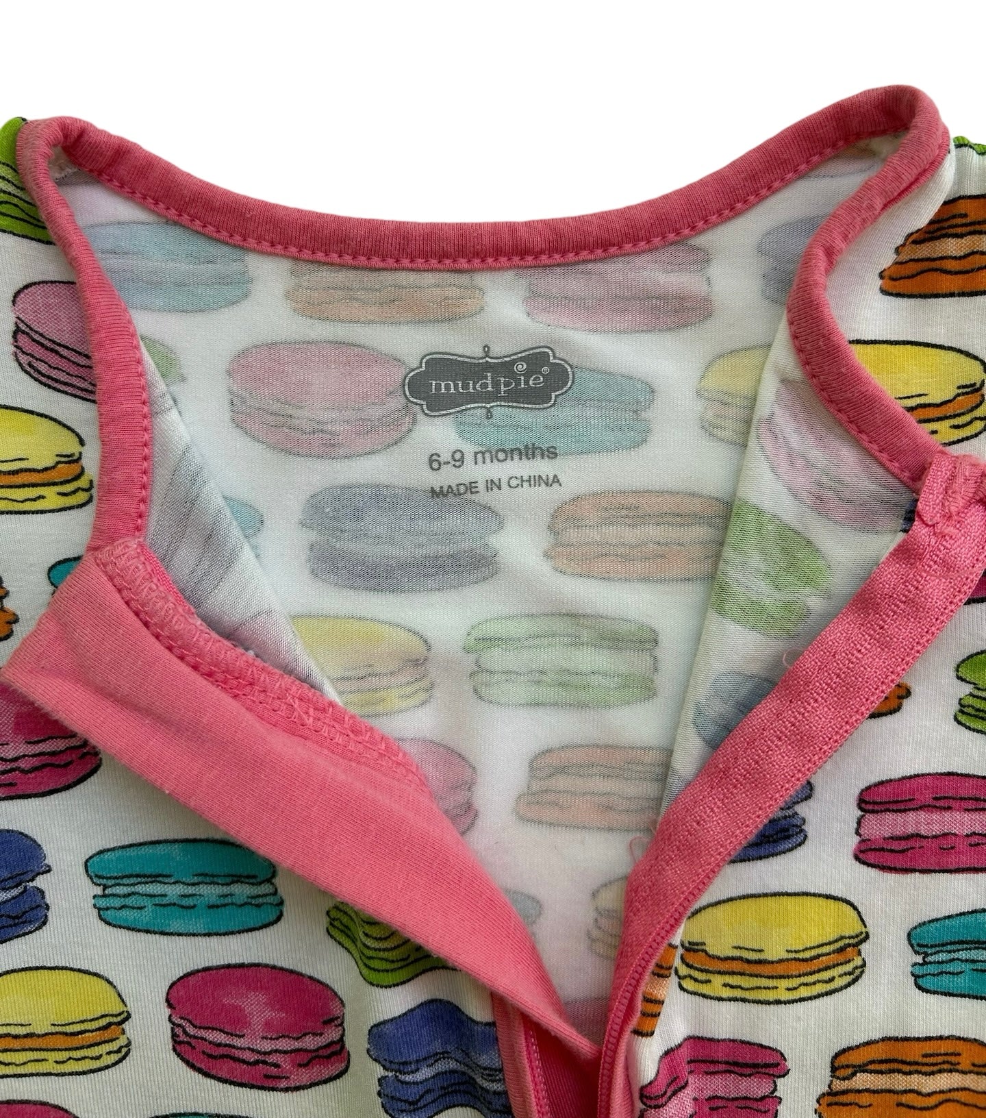 6-9M Mud Pie Macaron Baby Sleeper