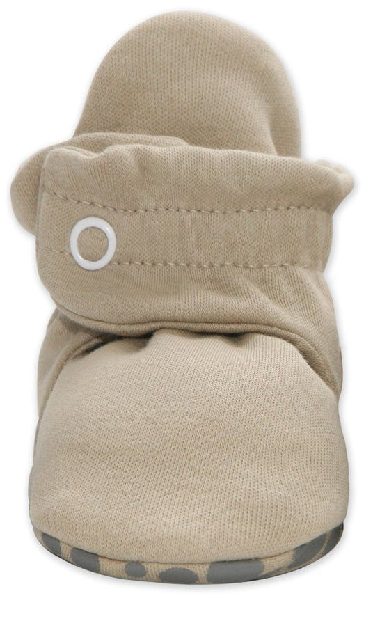 18M Baby Girls Zutano Cozie Gripper - Striped Booties Slippers