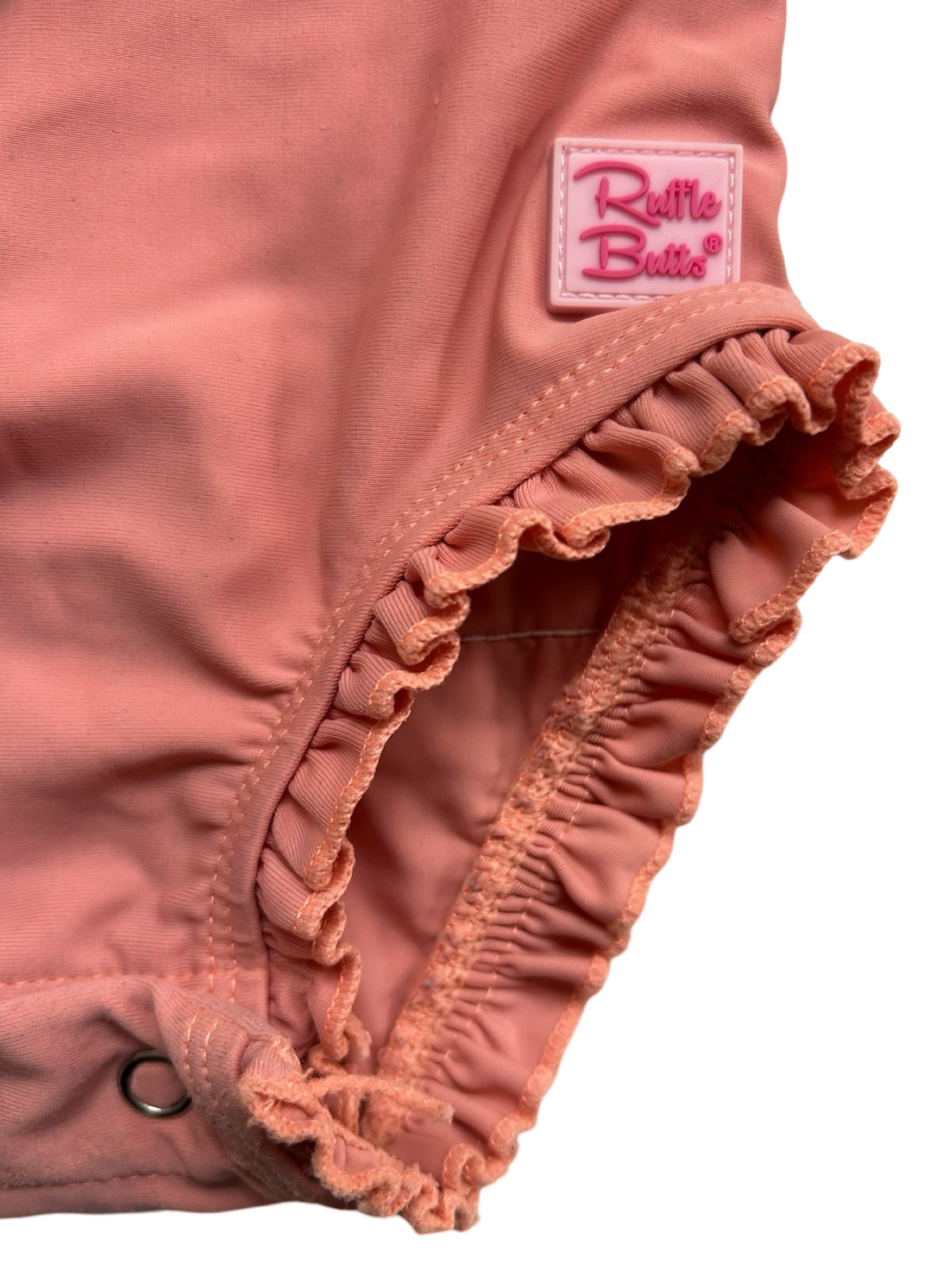 6M-12M Baby Girls RuffleButts Cute Flamingo RashGuard Swim Suit