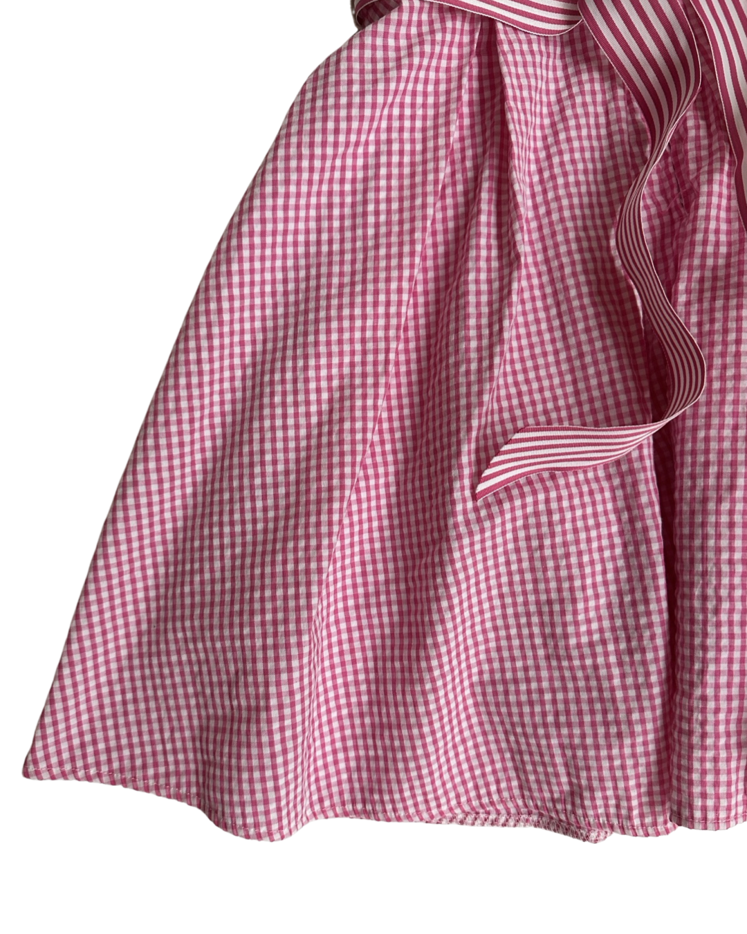 Youth Girls Size 12 Pink Gingham Rare Editions Dress