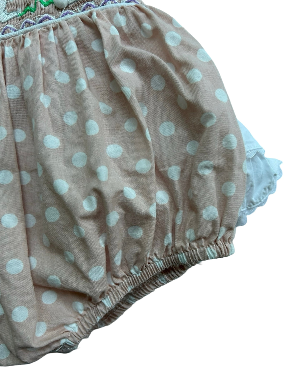18-24M Baby Girls Lil Cactus Ruffle, Easter Bunny Romper.
