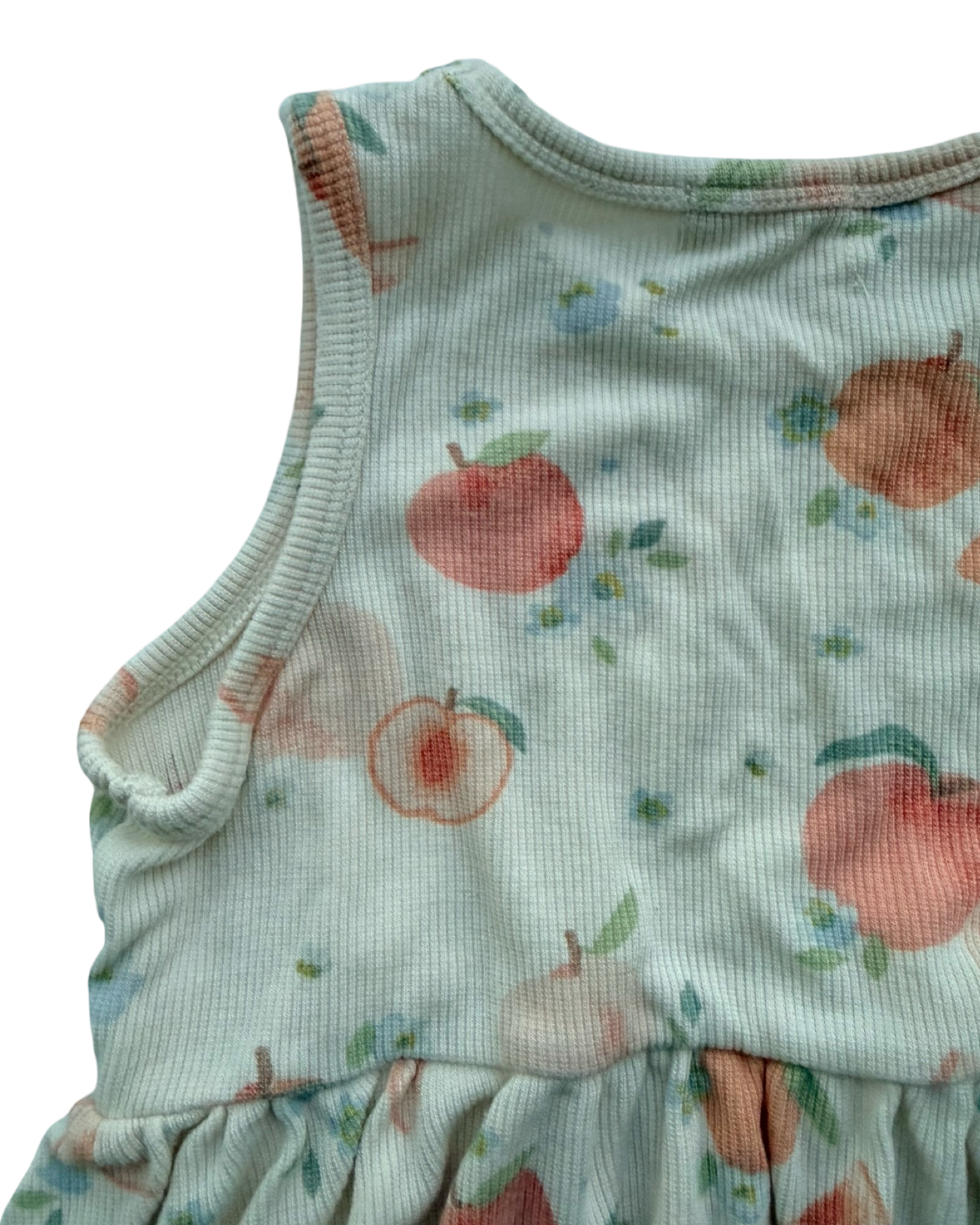 3T Toddler Girl Tullabee Ribbed Peaches Top