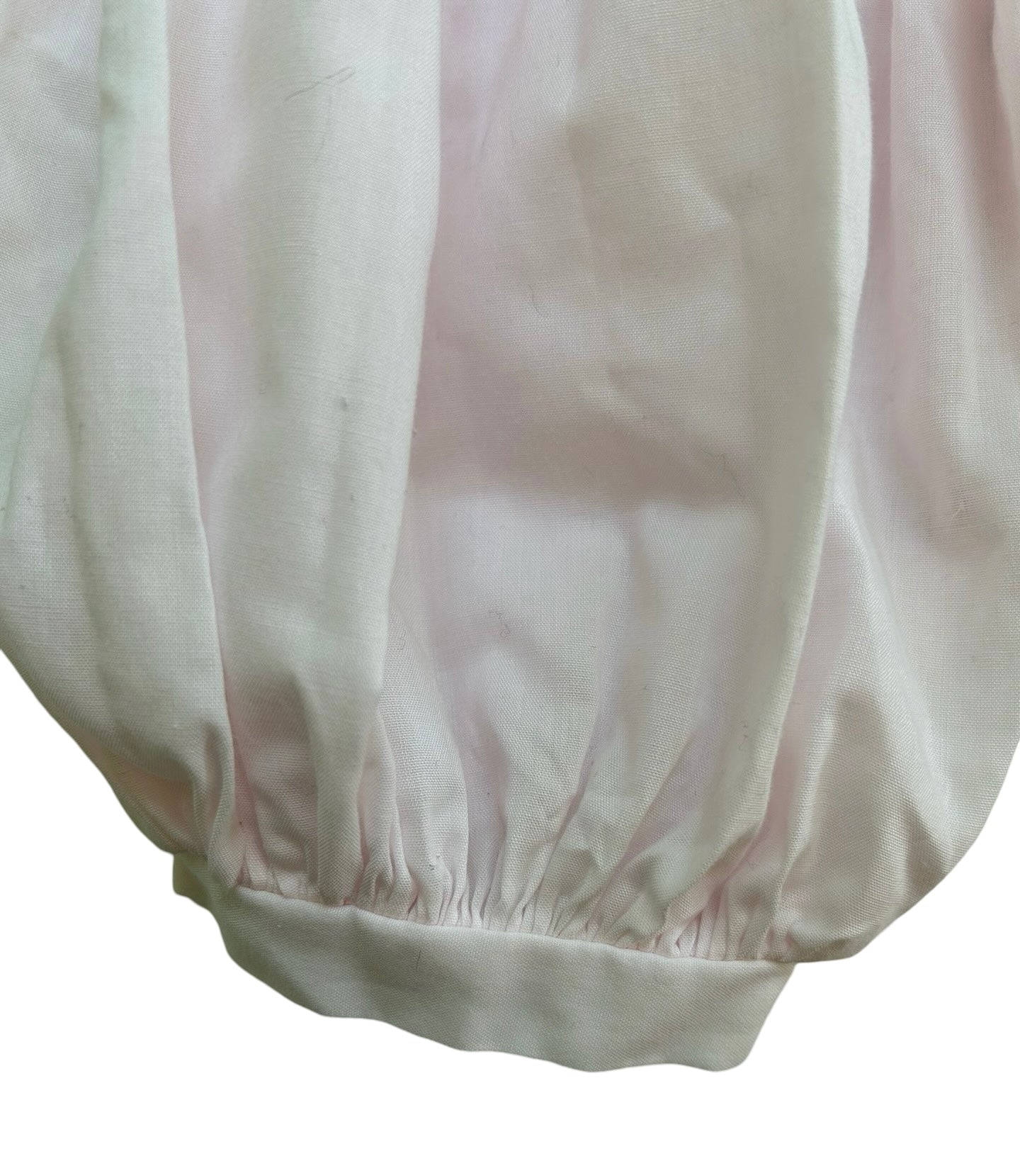 9M Baby Girls Friedknit Creations Smocked Pink / Floral Romper