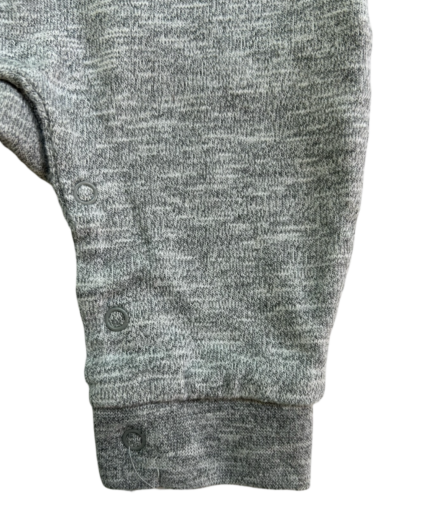 0-3M Baby Boy René Rofé Baby Gray Fox Romper