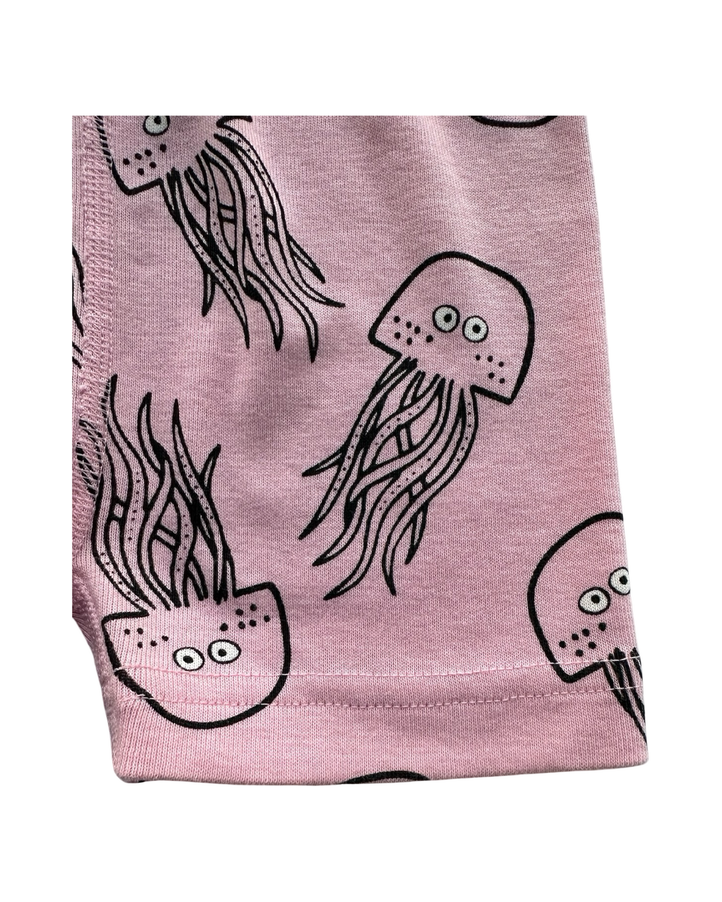 4T Toddler Girls Hanna Andersson Jellyfish Organic Cotton Pjs 2 Pieces Set