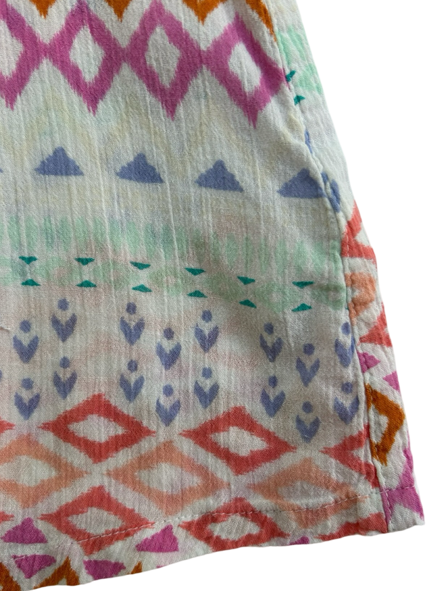 4T-5T Toddler Girls Cherokee Multicolor Sleeveless Tunic.