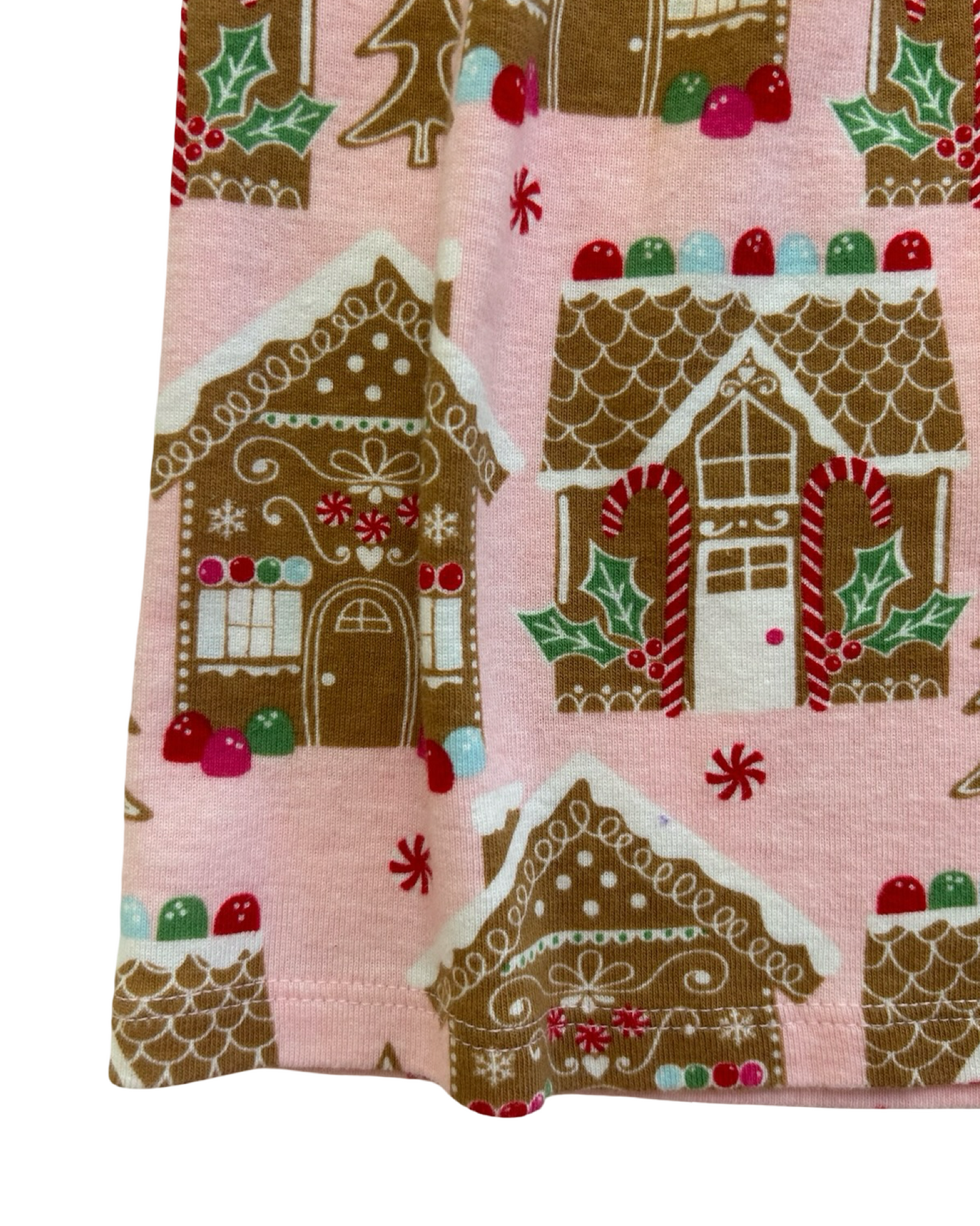 7T Toddler Girls Gymboree Gingerbread House Christmas Long Sleeve Dress