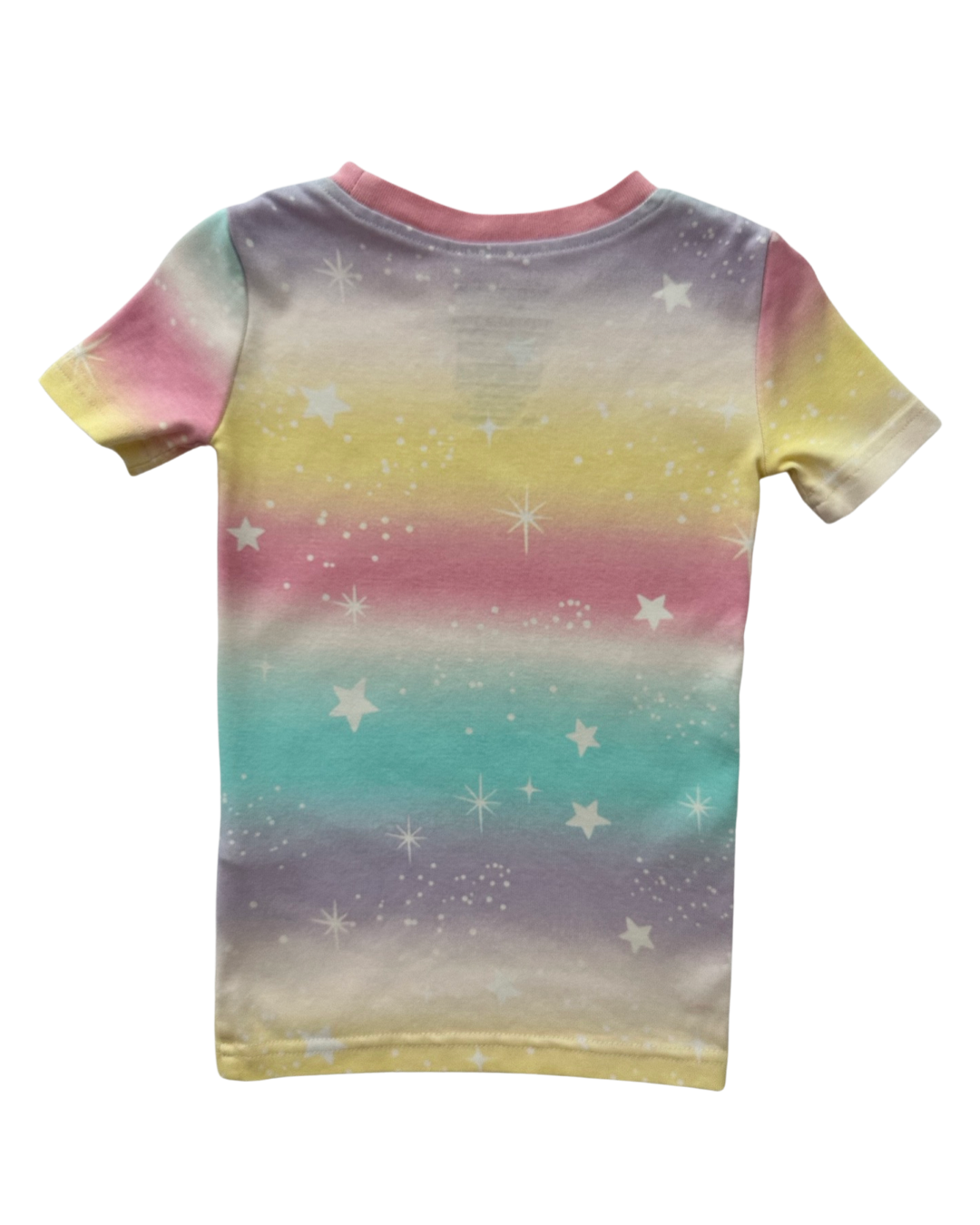 3T Toddler Girl Kirkland Pastel Rainbow 2pc PJs