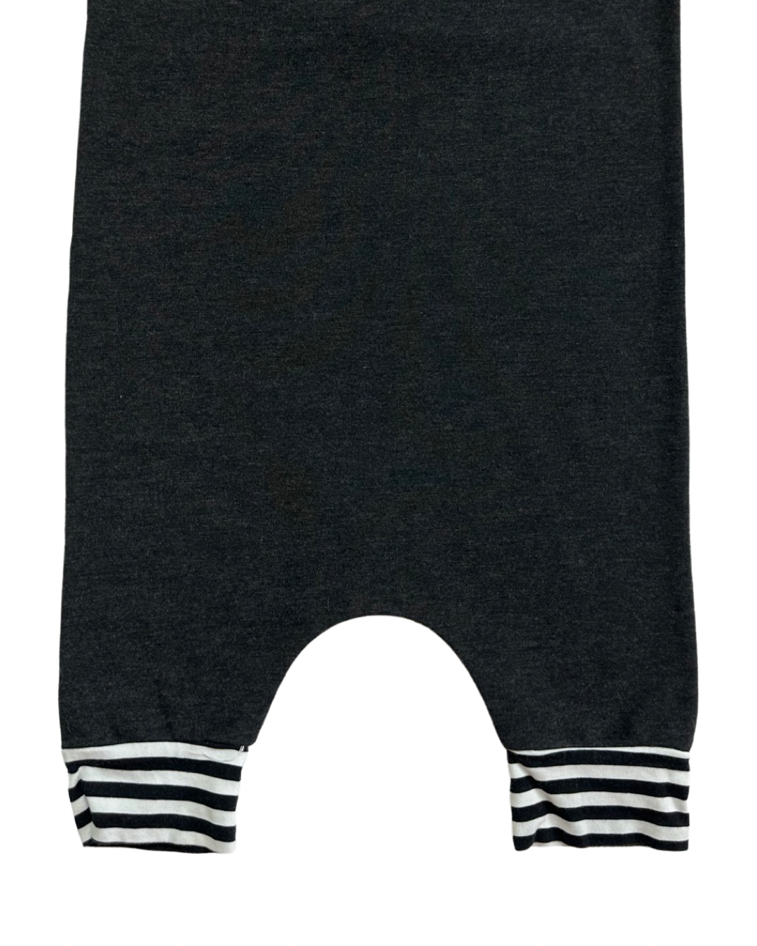 2T Toddler Boy RAGS to Raches Dark Charcoal Tank Romper