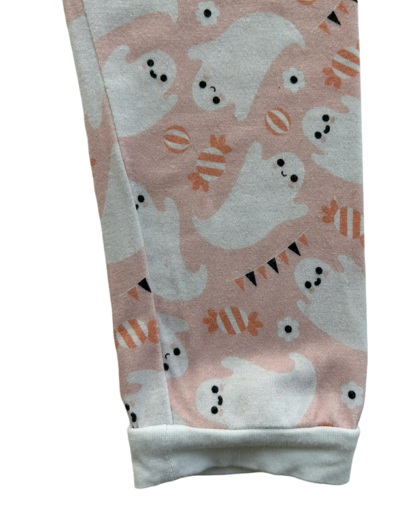 2T Toddler Girl Ollies Day Pink Bamboo Ghost Pajamas