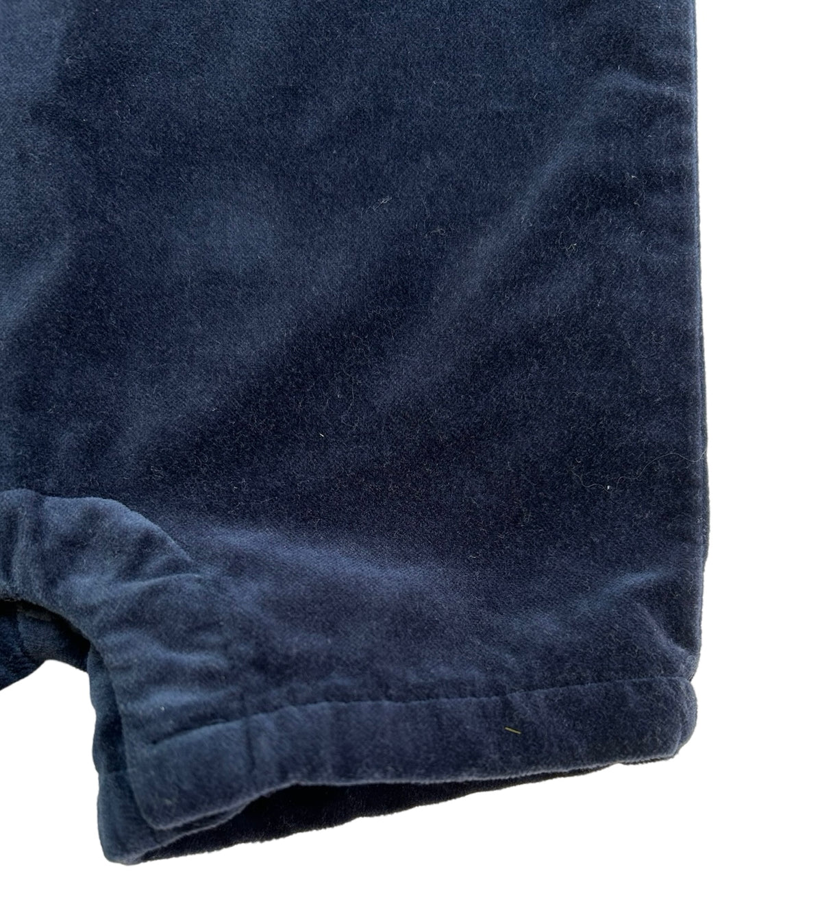 3M - 6M Baby Boys Janie & Jack Blue Velvet Rompe Jon Jon