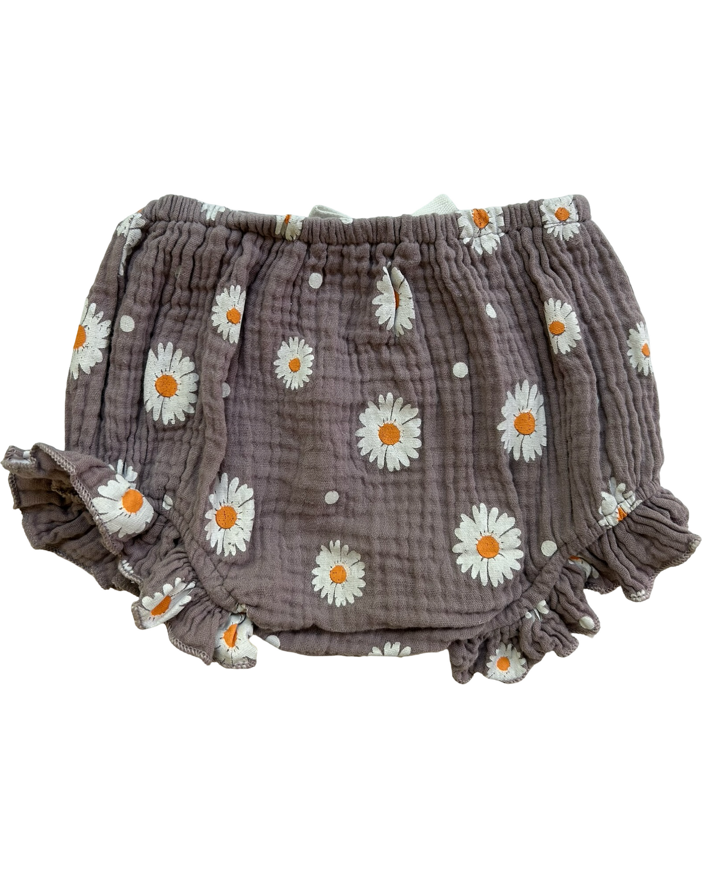 80CM - 9M Toddler Girls Kiapeise Summer Set Of Sleeveless Pump Short With Daisy Print