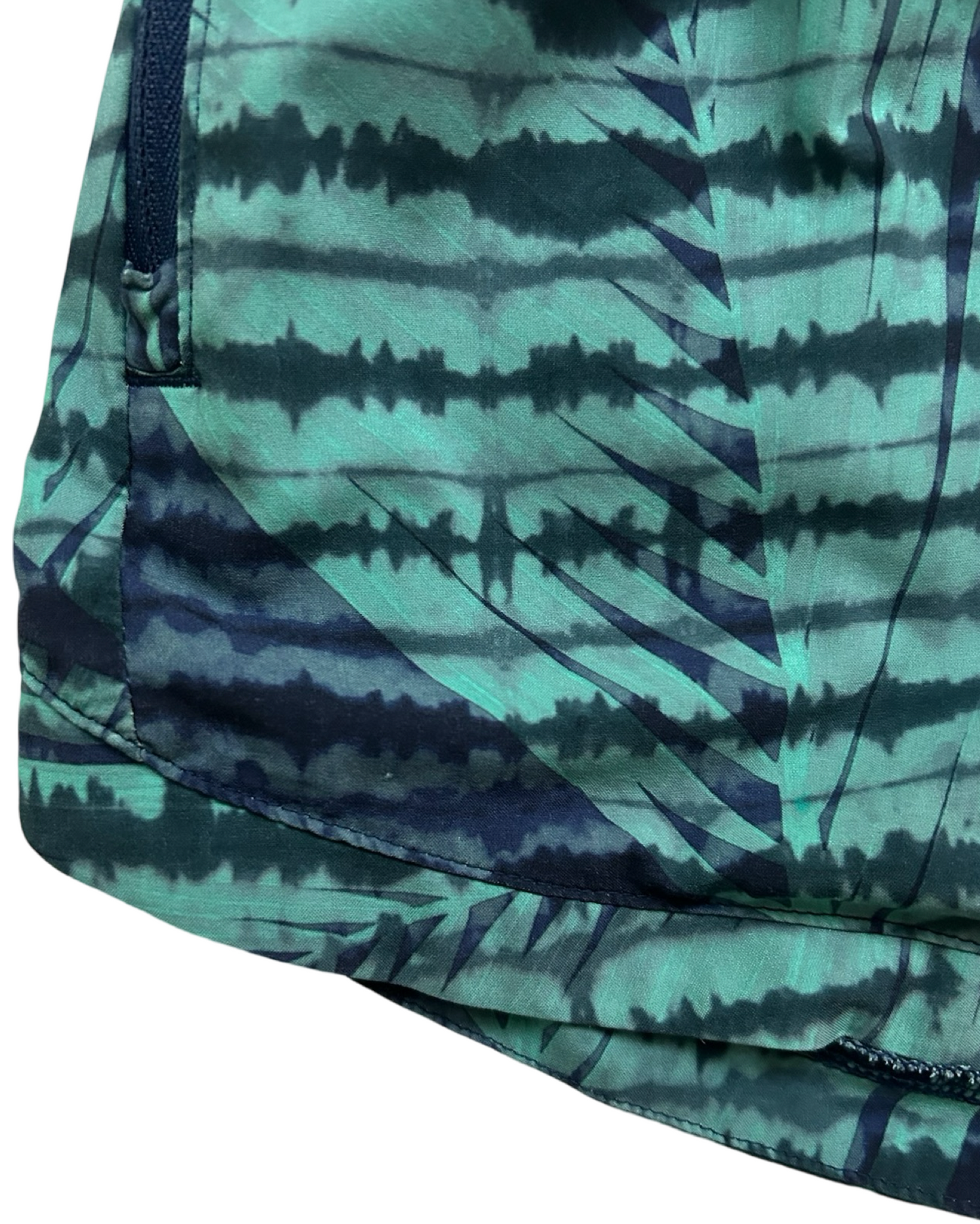 12Y Youth Girls Size 12 Large Athleta Girl Aqua Tie Dye Shorts