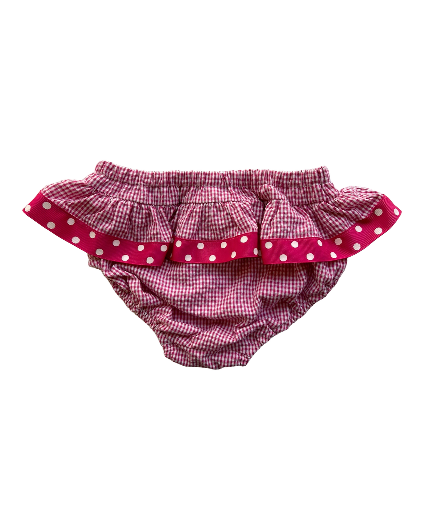 6x Toddlers Girls Funtasia Too! Pink Seersucker Alligator Appliqué Bikini Swimsuit 2 piece Set.