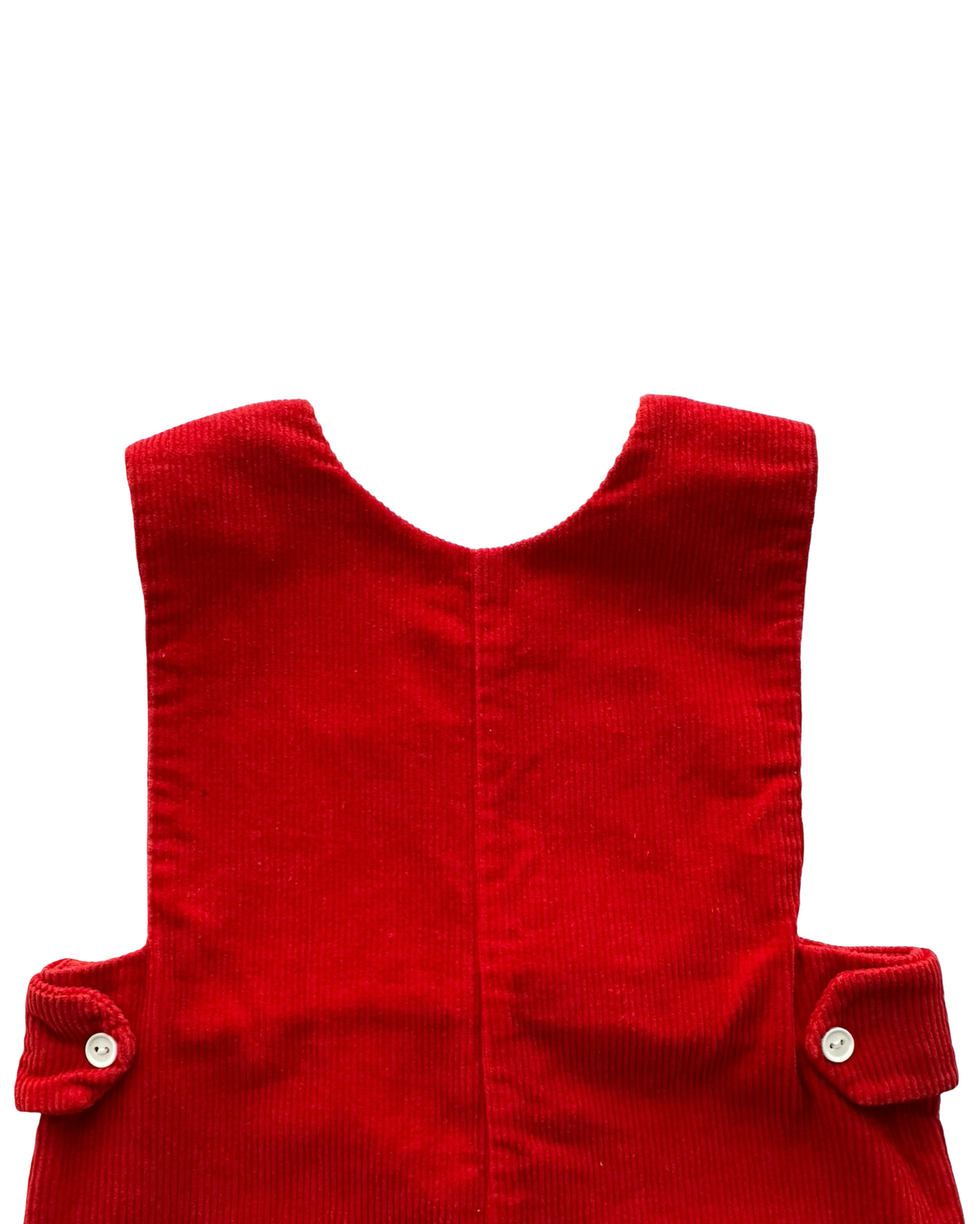 S 12M - 18M Baby Boys MudPuddles Christmas Smocked With Three Embroidered Bears 🐻 Corduroy Romper